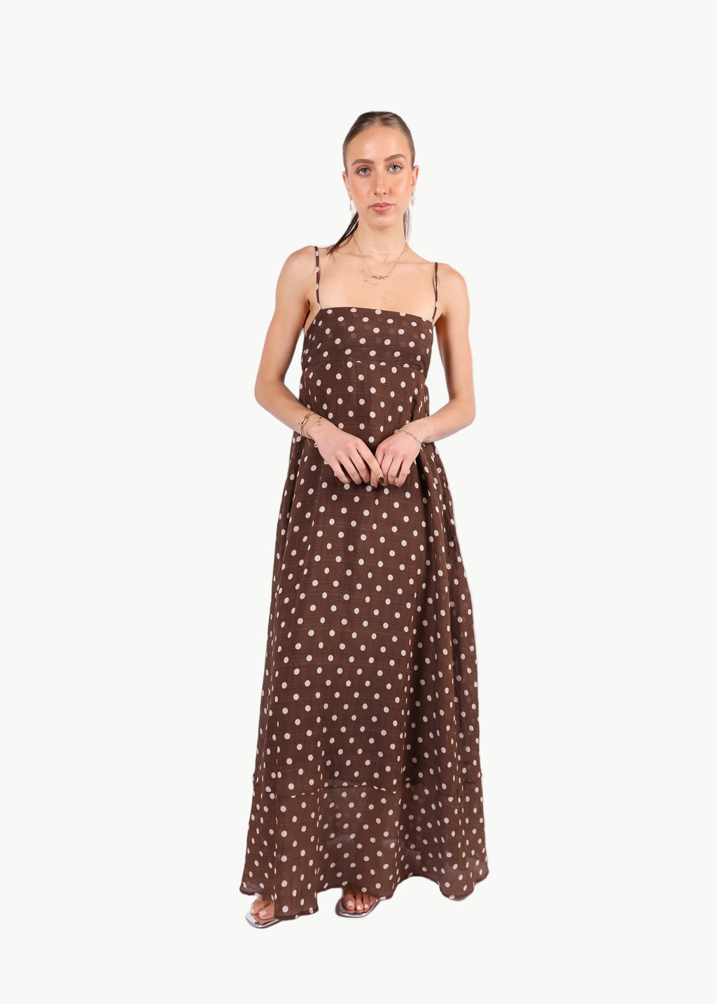 POLKA MUSE MAXI DRESS