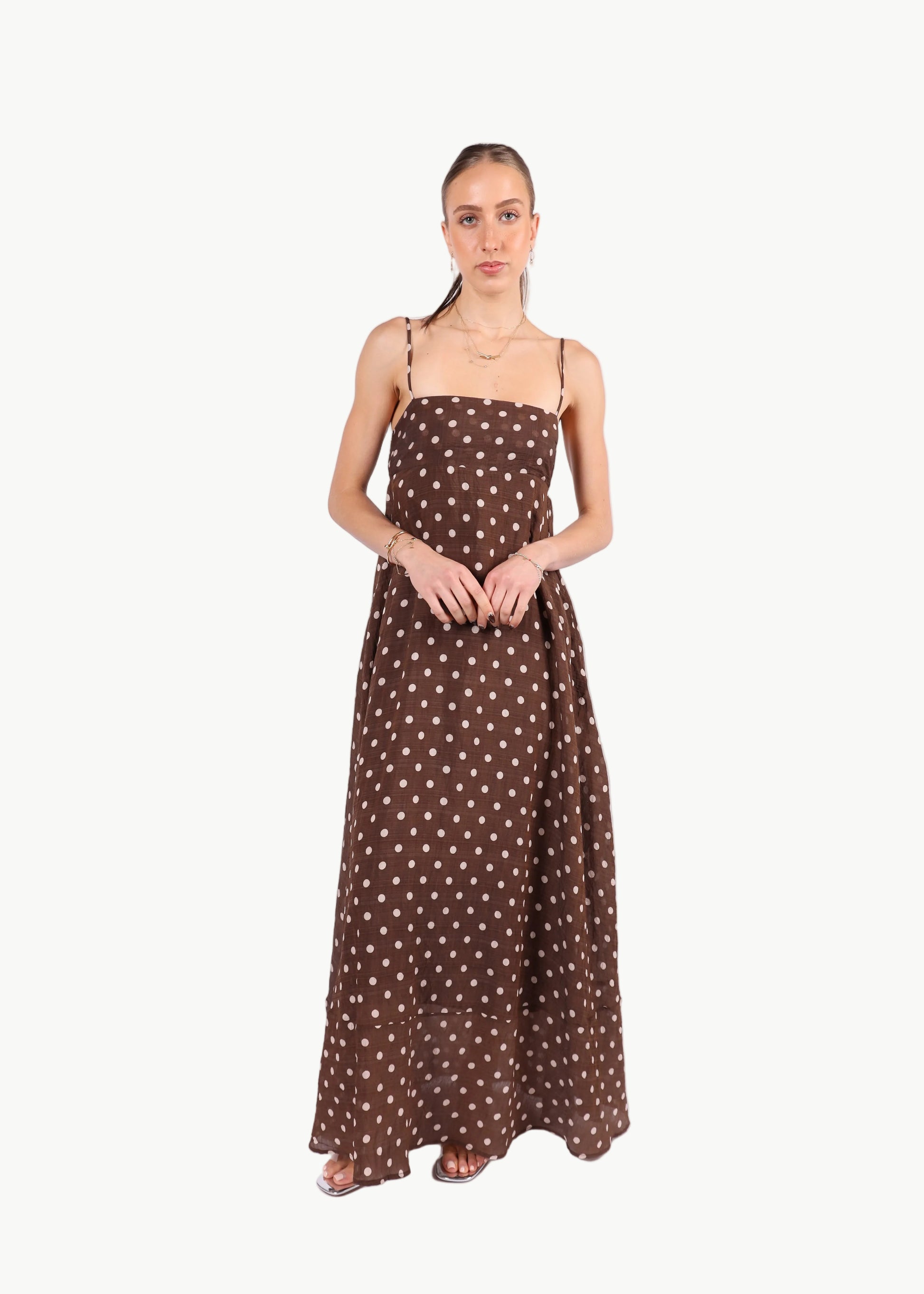 POLKA MUSE MAXI DRESS