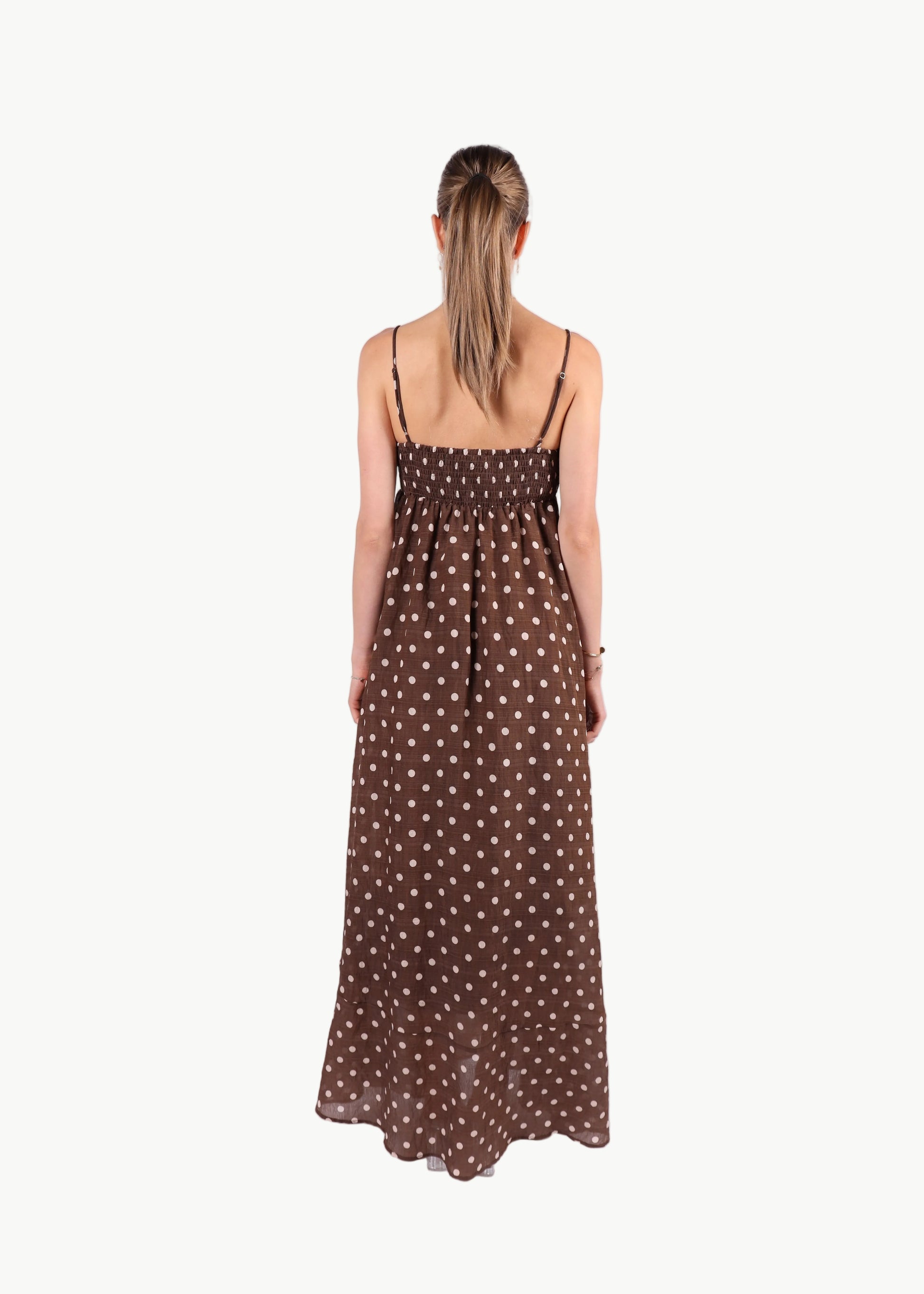 POLKA MUSE MAXI DRESS
