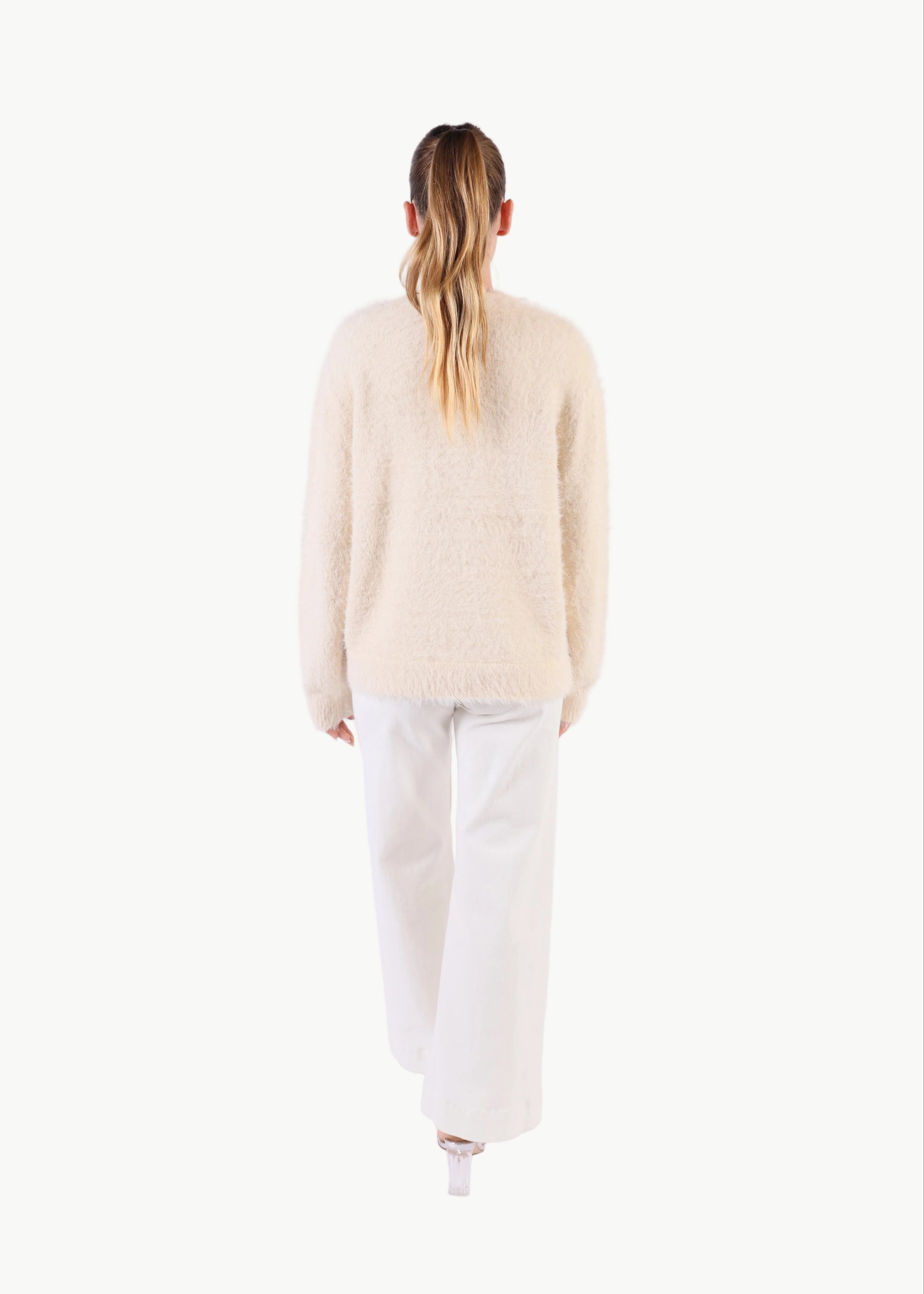 ALARA FLUFFY CARDIGAN La Libéré