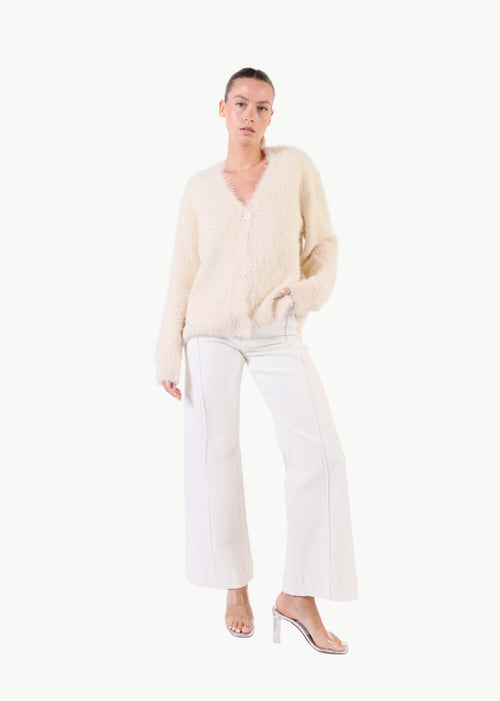ALARA FLUFFY CARDIGAN La Libéré