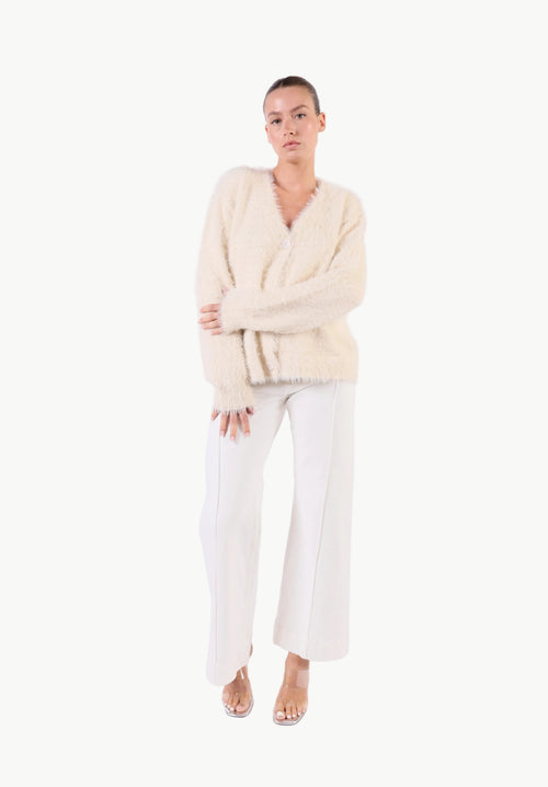 ALARA FLUFFY CARDIGAN La Libéré