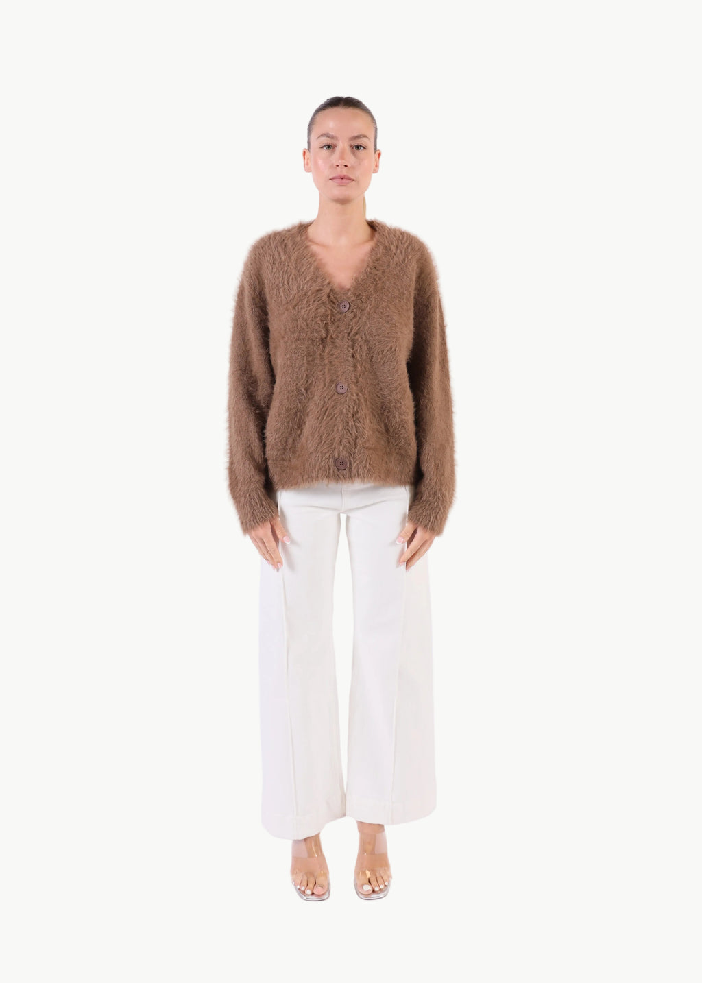 ALARA FLUFFY CARDIGAN La Libéré