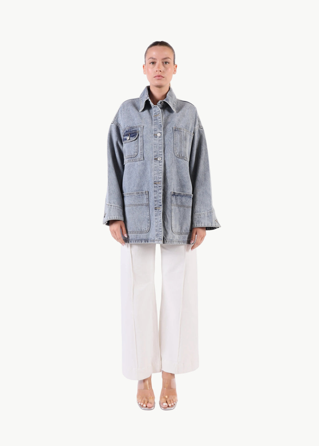LYRA OVERSIZED DENIM JACKET La Libéré
