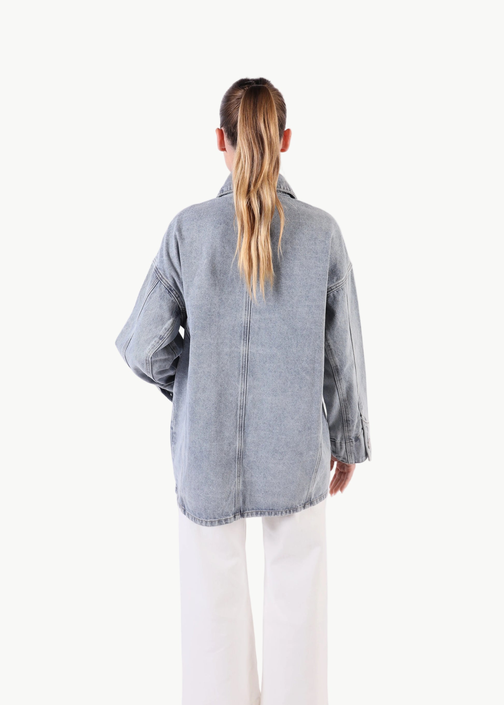 LYRA OVERSIZED DENIM JACKET La Libéré