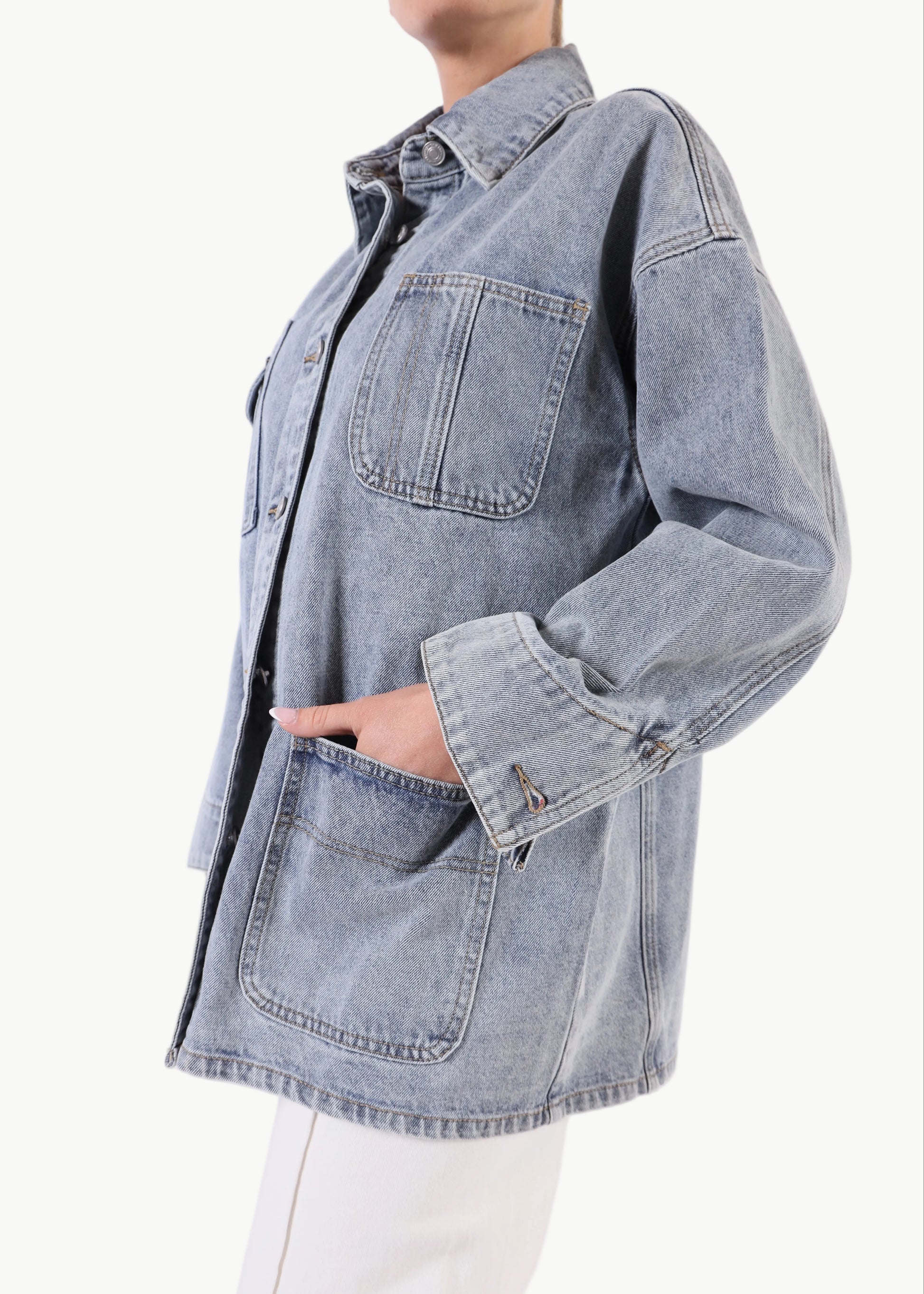 LYRA OVERSIZED DENIM JACKET La Libéré