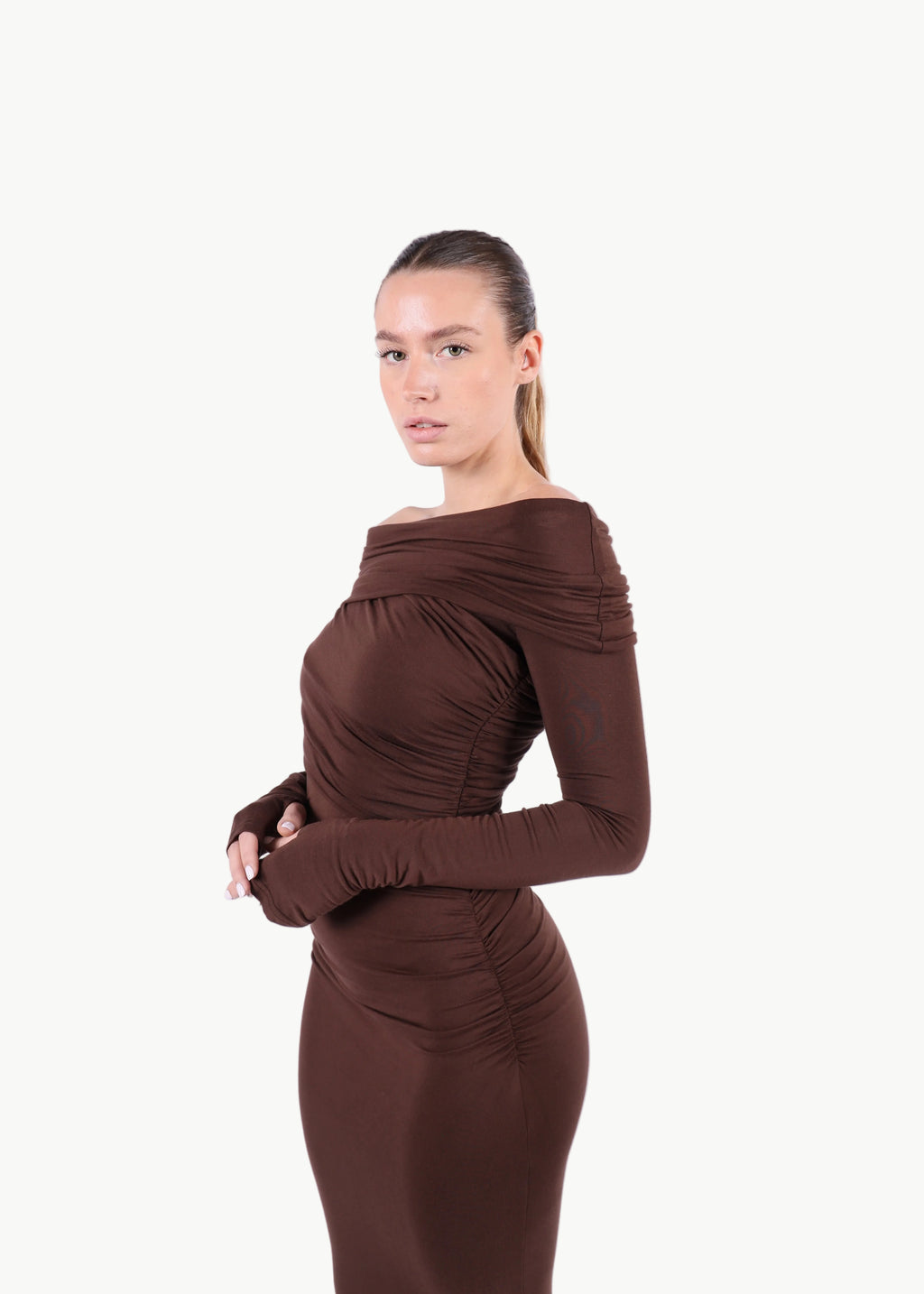 NERINA ASYMMETRICAL MIDI DRESS My Store