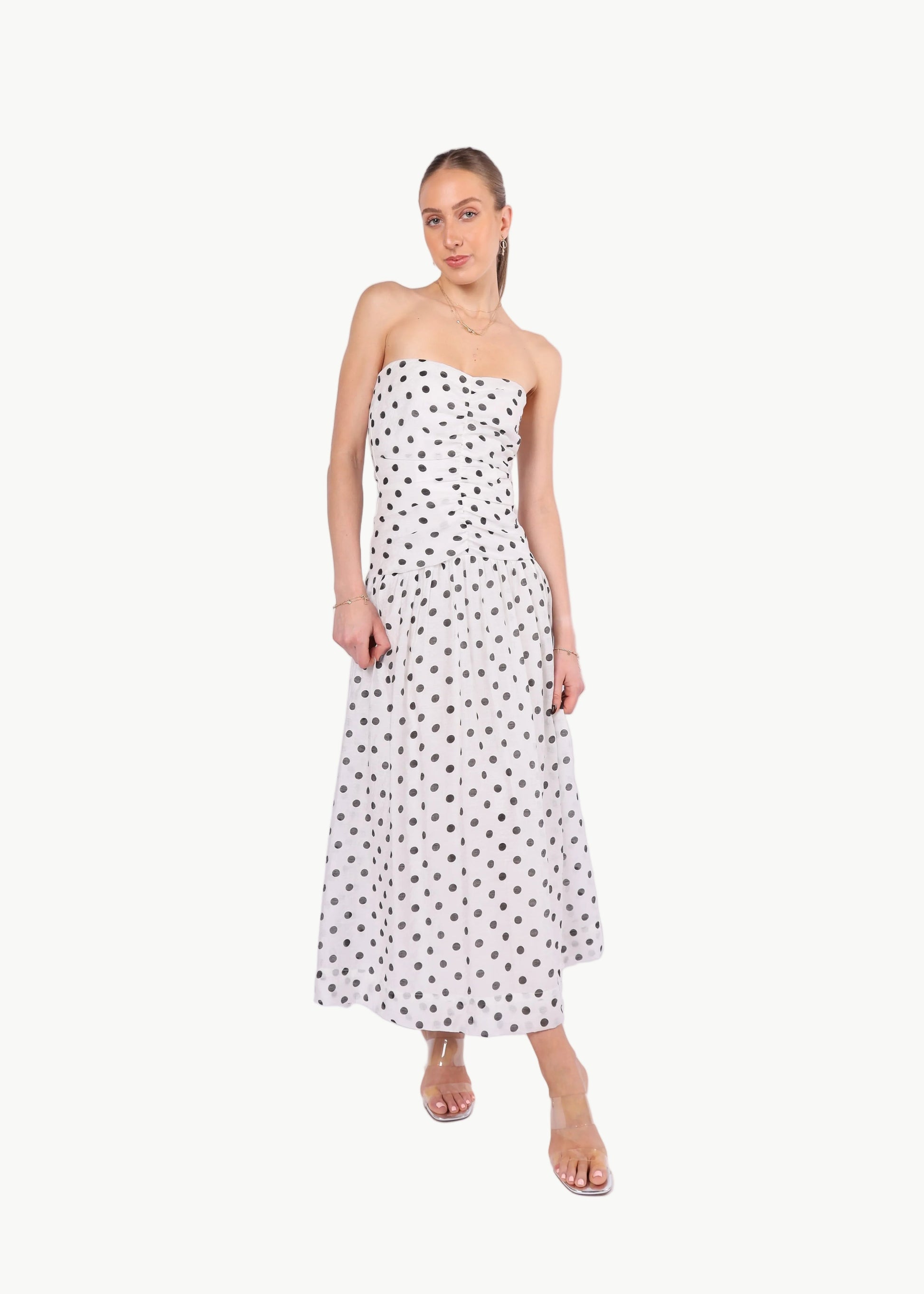 POLKA MUSE MIDI DRESS