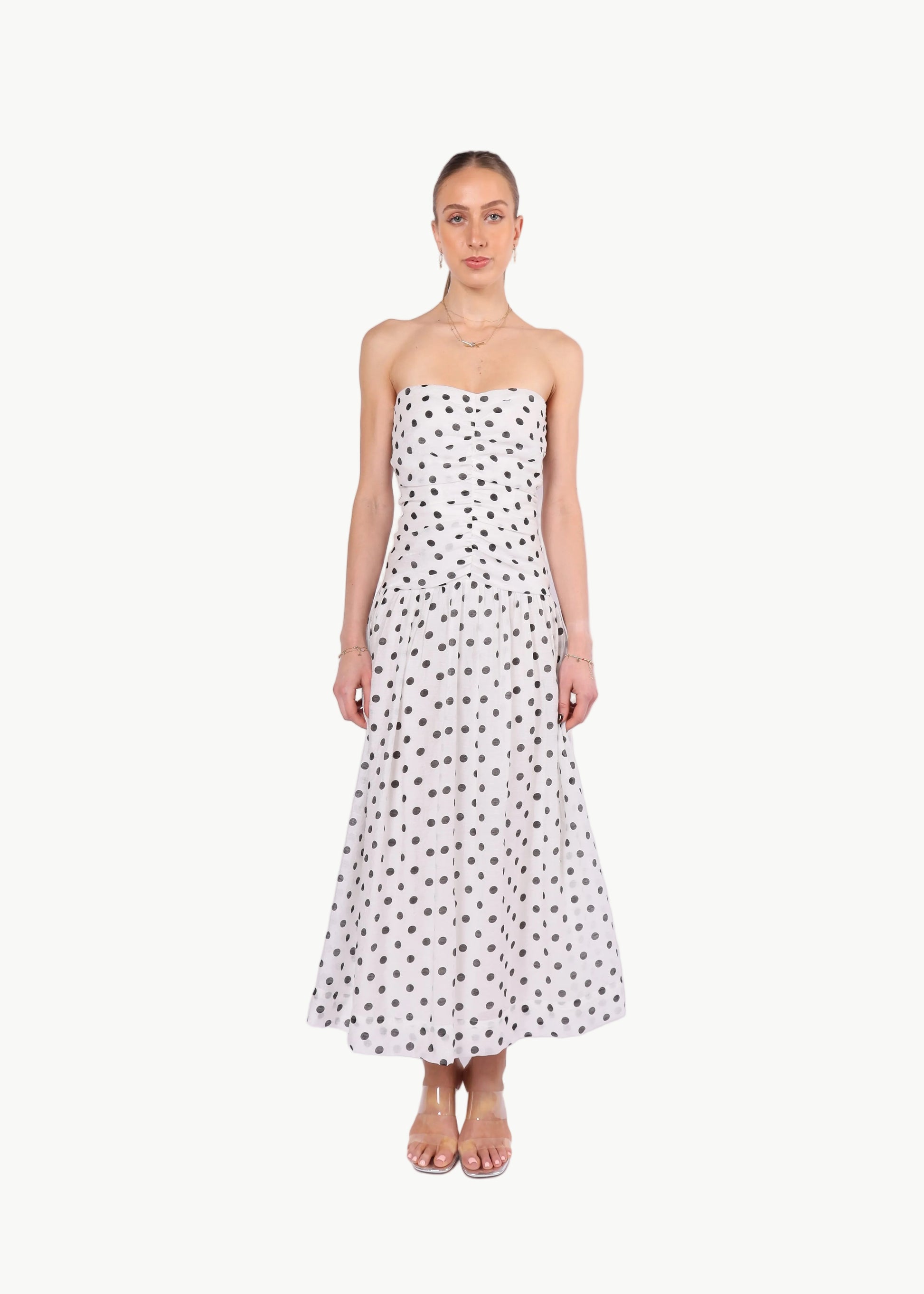 POLKA MUSE MIDI DRESS