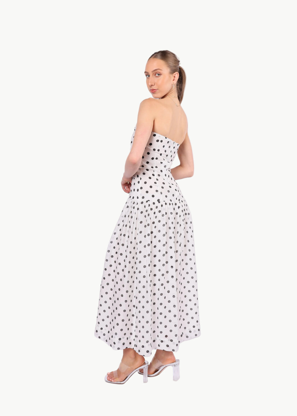 POLKA MUSE MIDI DRESS