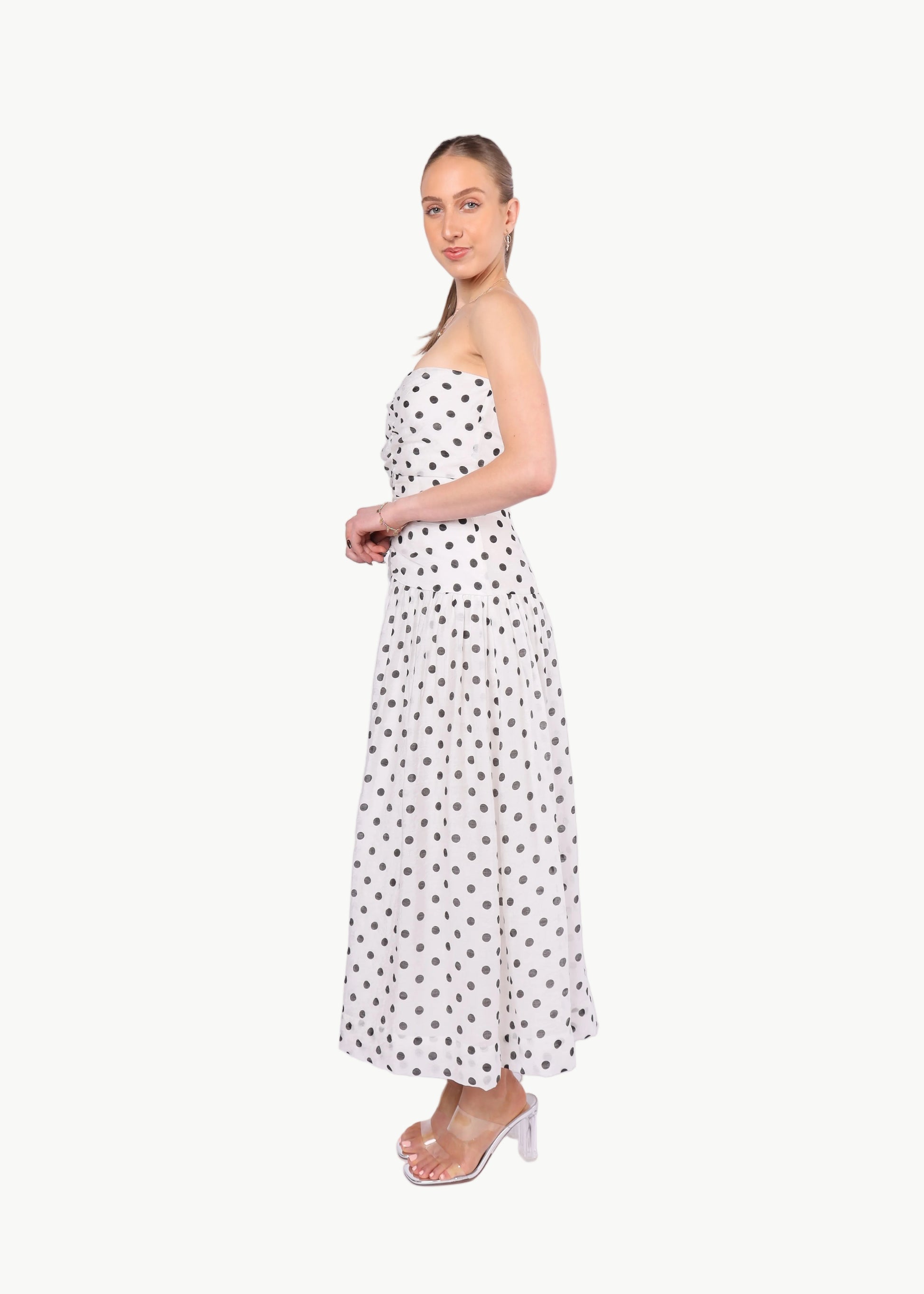 POLKA MUSE MIDI DRESS