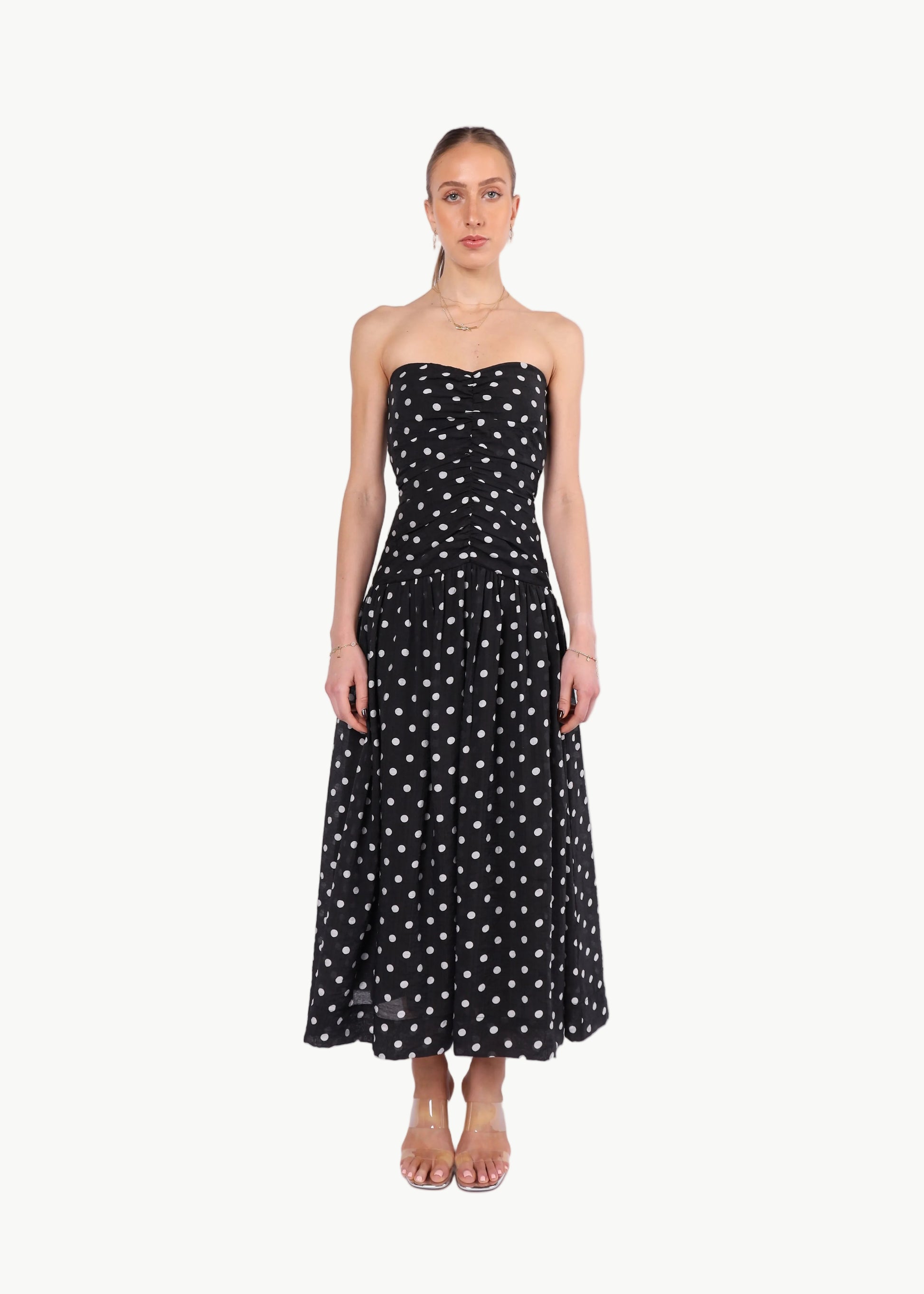 POLKA MUSE MIDI DRESS