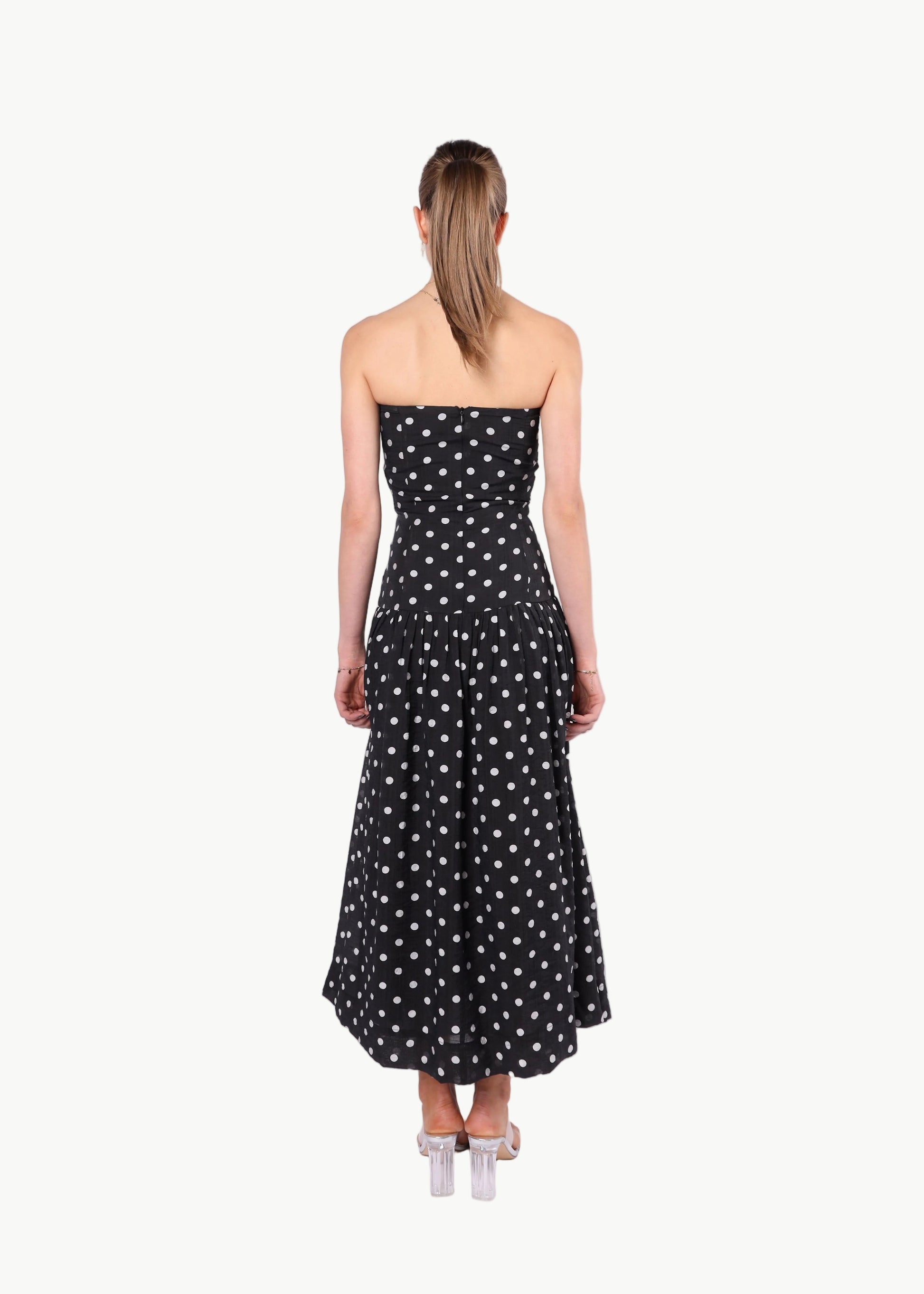 POLKA MUSE MIDI DRESS