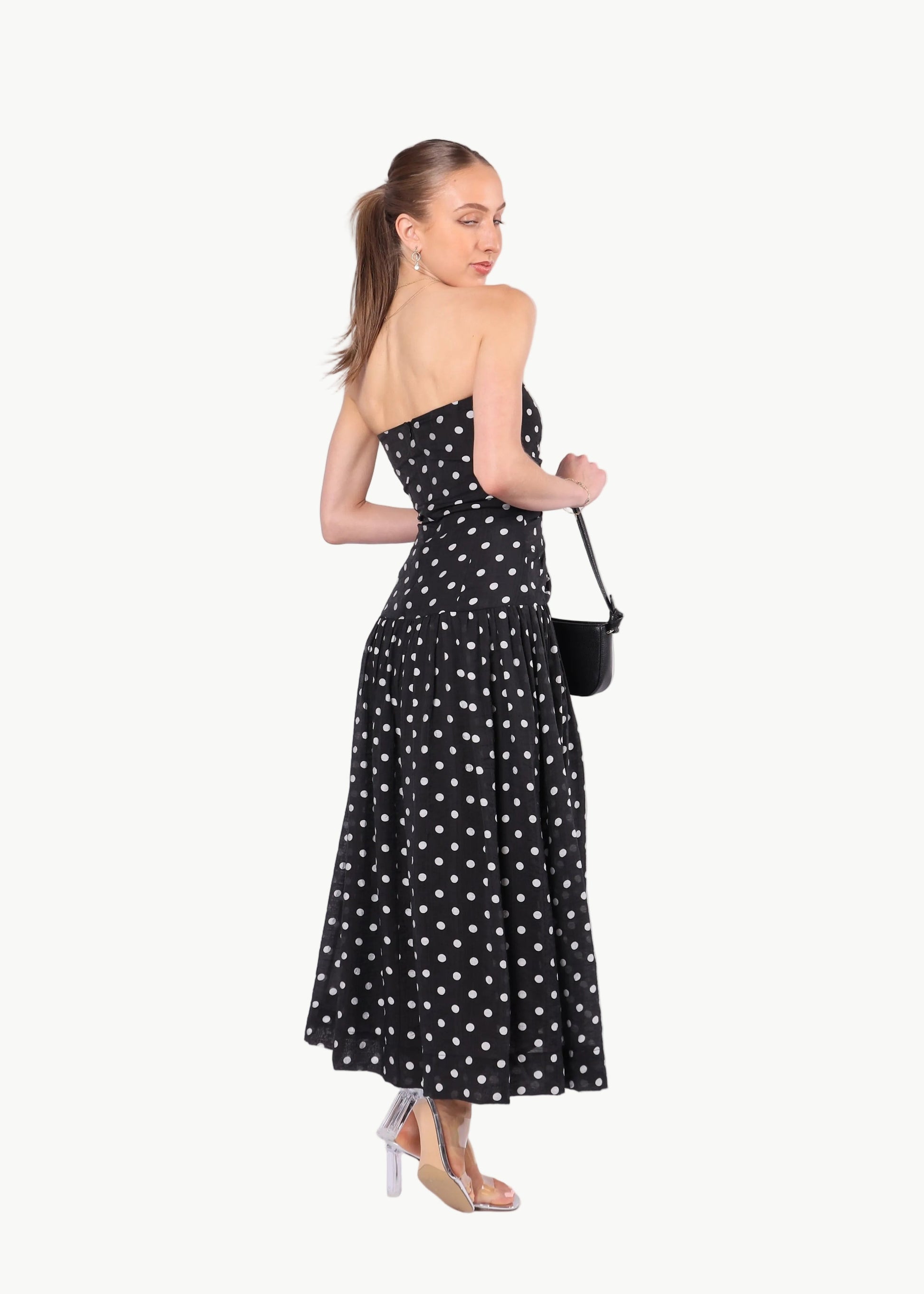 POLKA MUSE MIDI DRESS