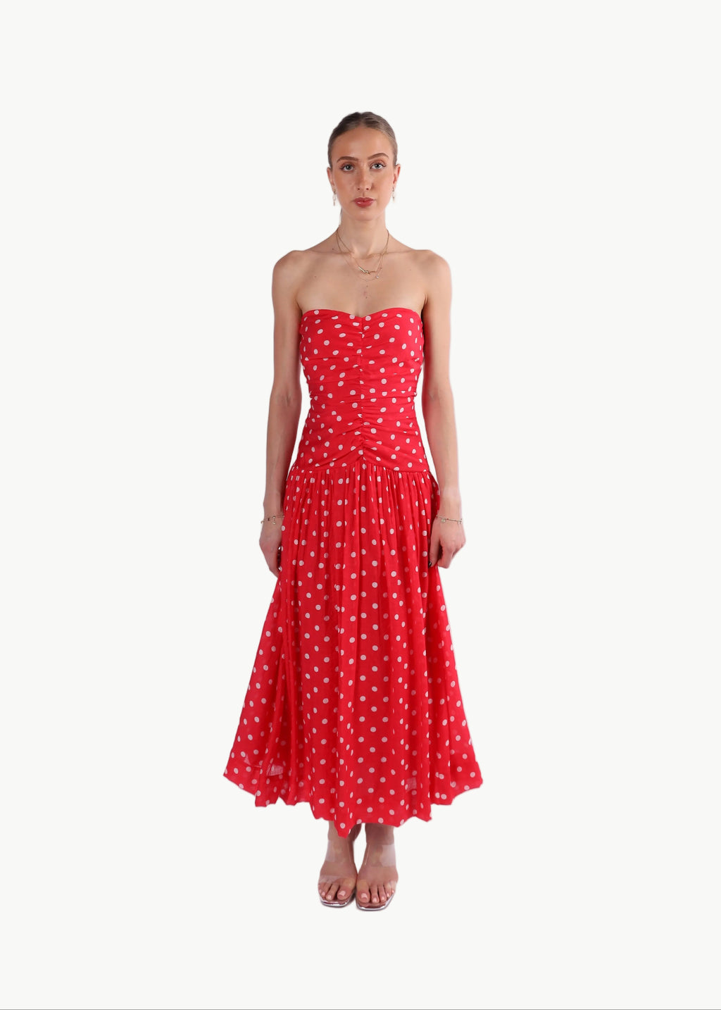 POLKA MUSE MIDI DRESS