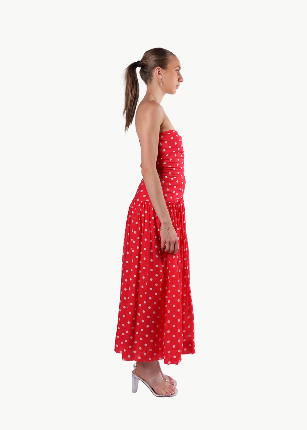 POLKA MUSE MIDI DRESS
