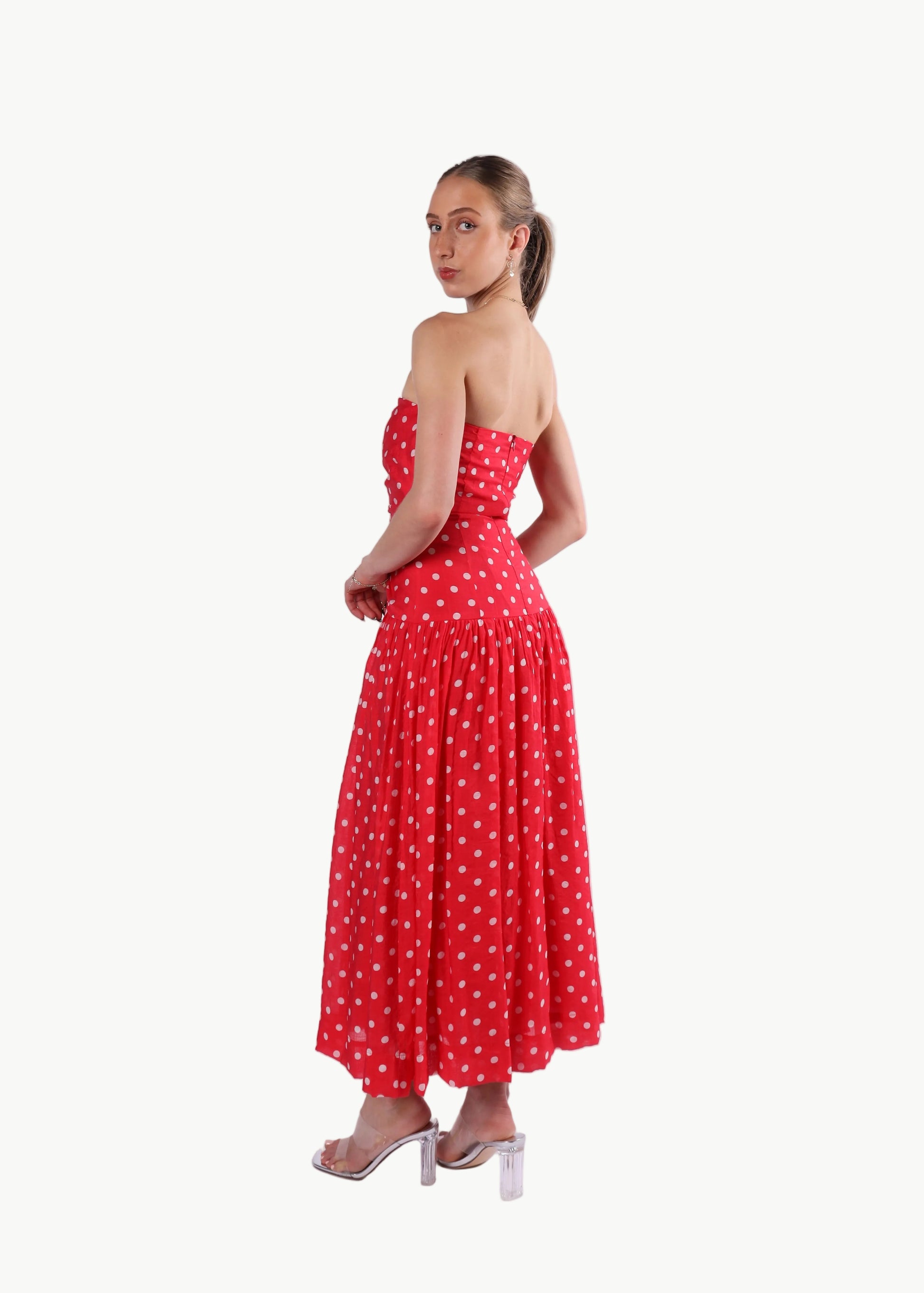 POLKA MUSE MIDI DRESS