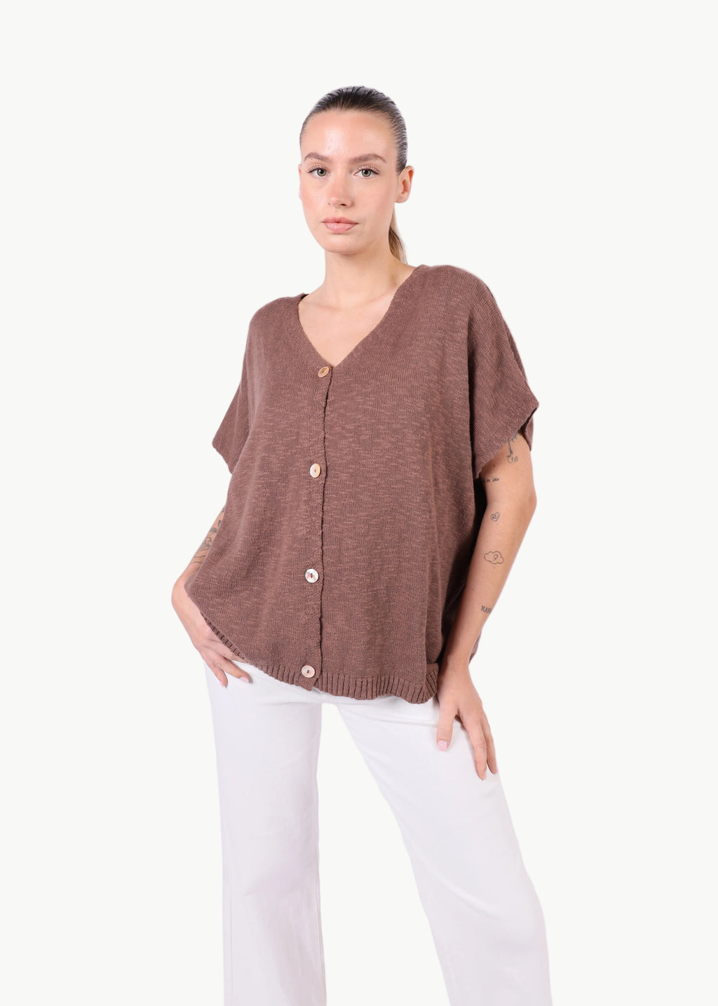 MAELLE KNIT SHIRT La Libéré