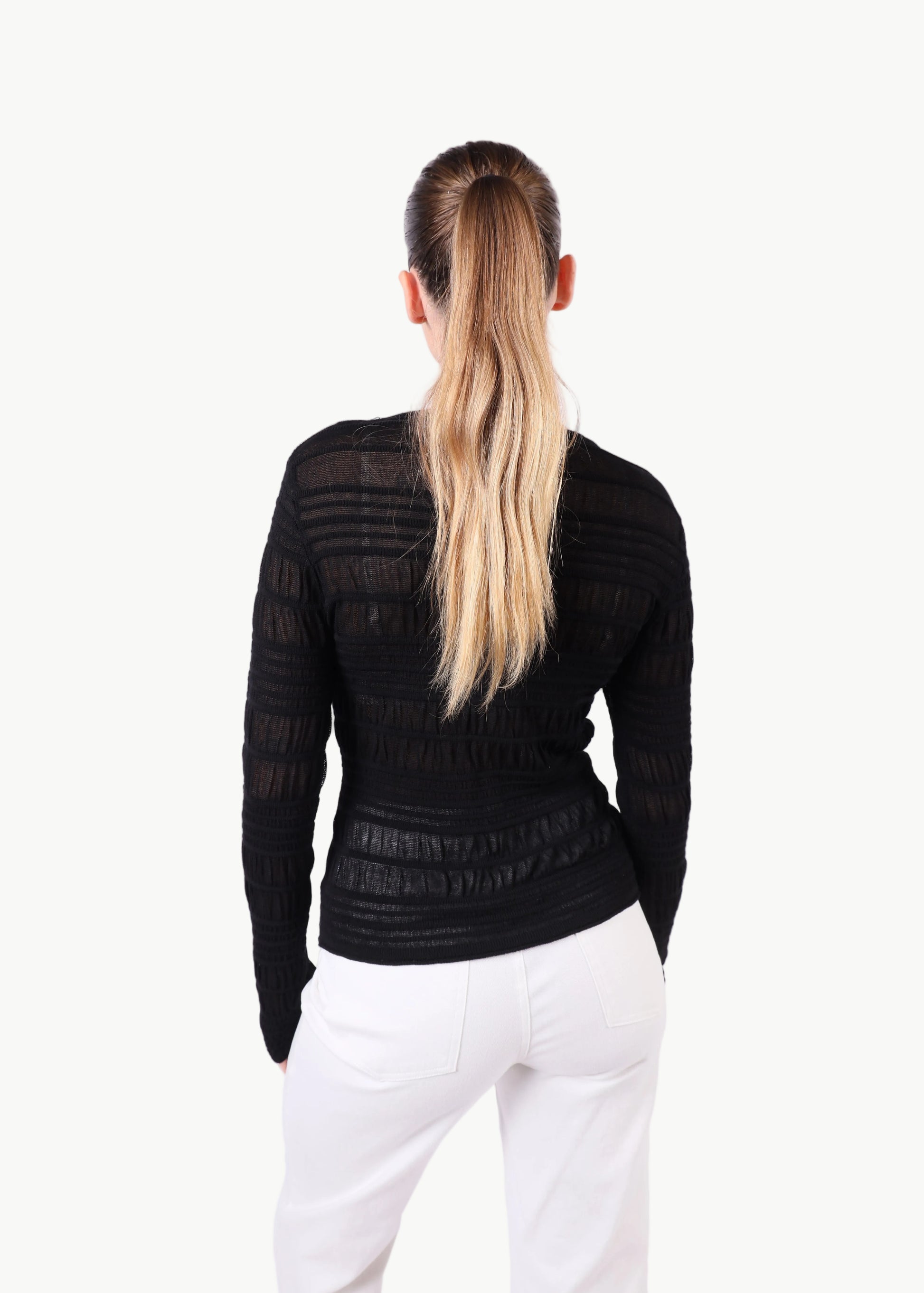 LUMI SHEER KNIT TOP La Libéré