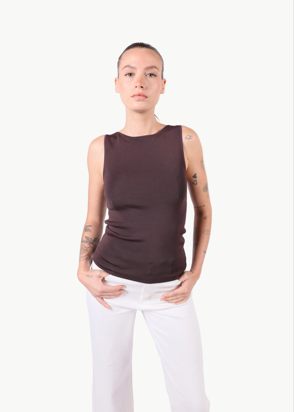 NOEMIE BOAT NECK KNIT TOP La Libéré