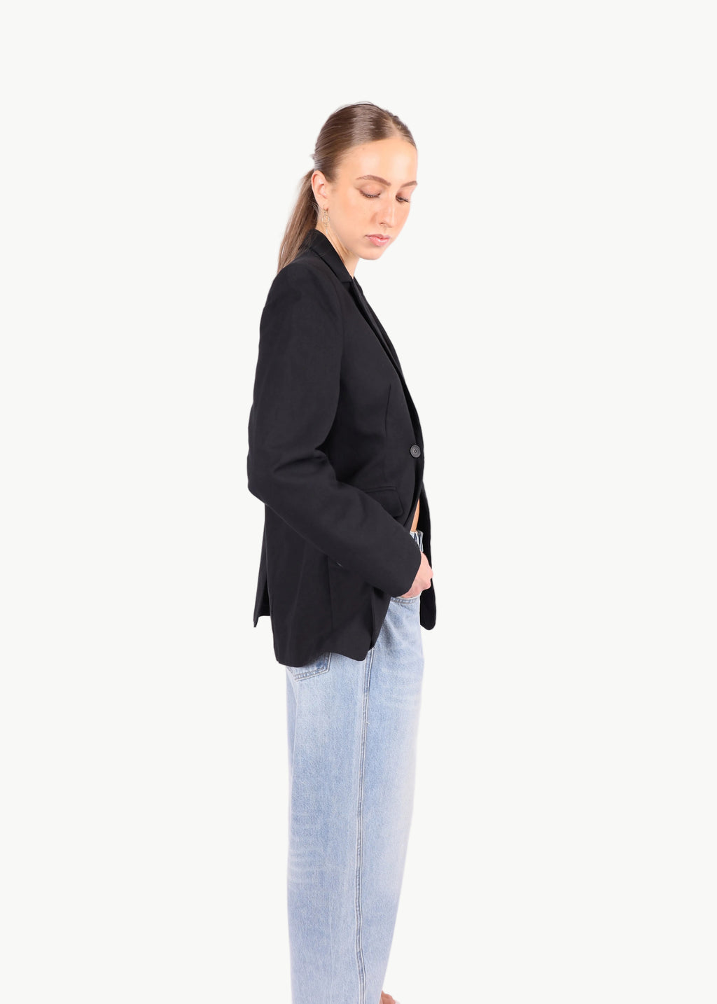 ELARA COTTON BLAZER