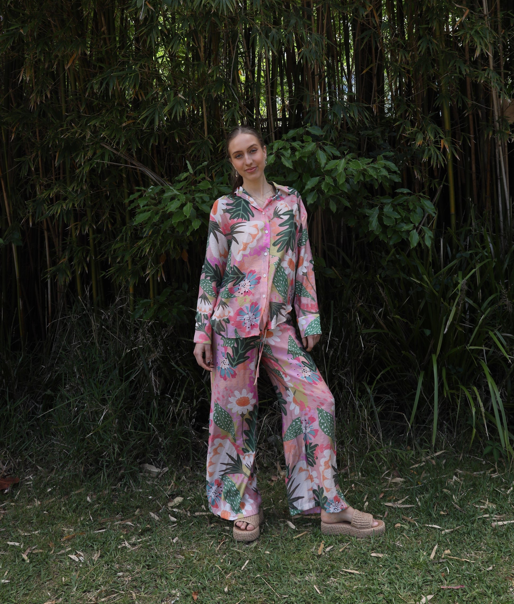 ISLA RELAXED BUTTON SHIRT La Libéré