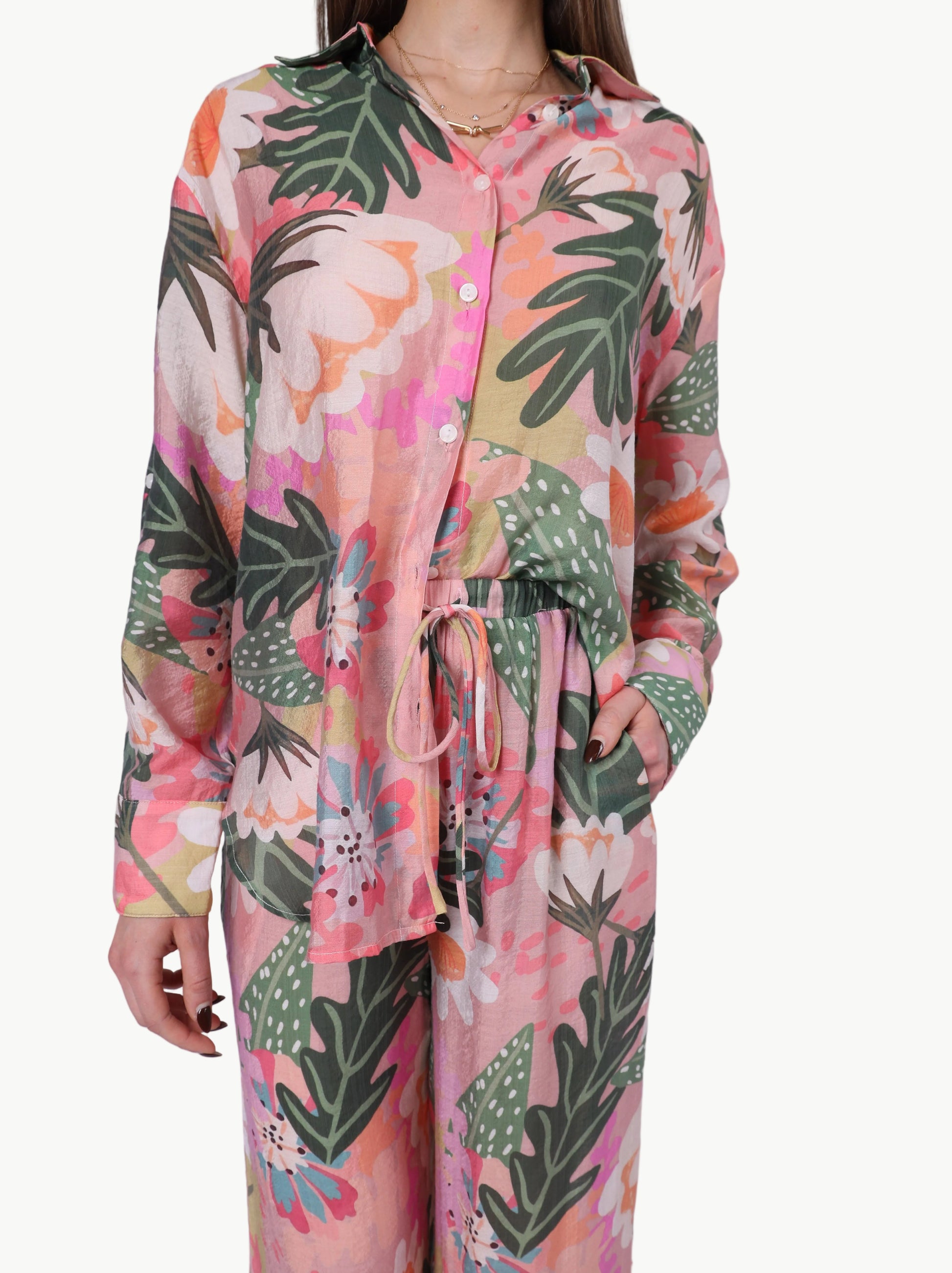 ISLA RELAXED BUTTON SHIRT La Libéré