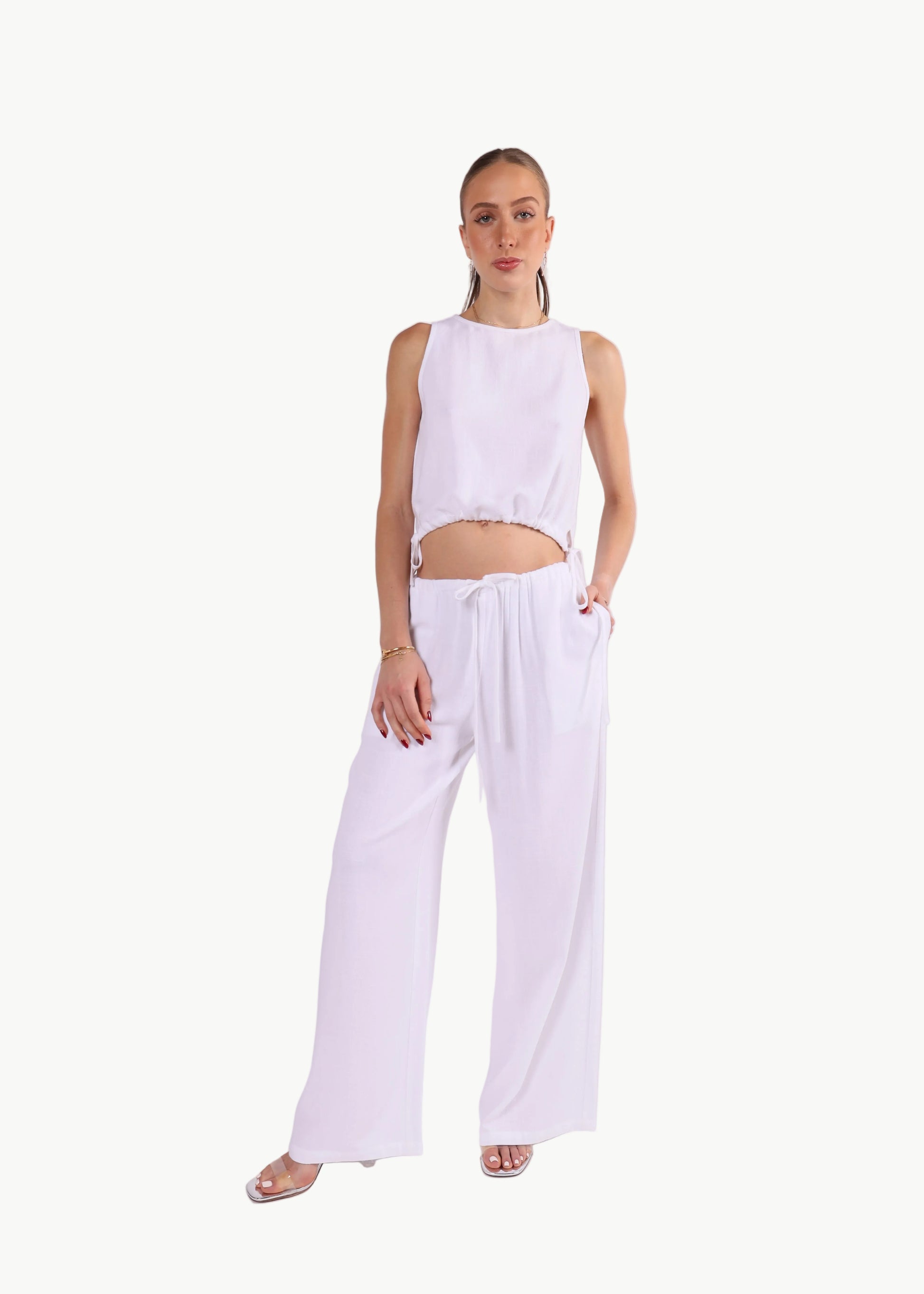 SERAPHINE WIDE-LEG PANTS