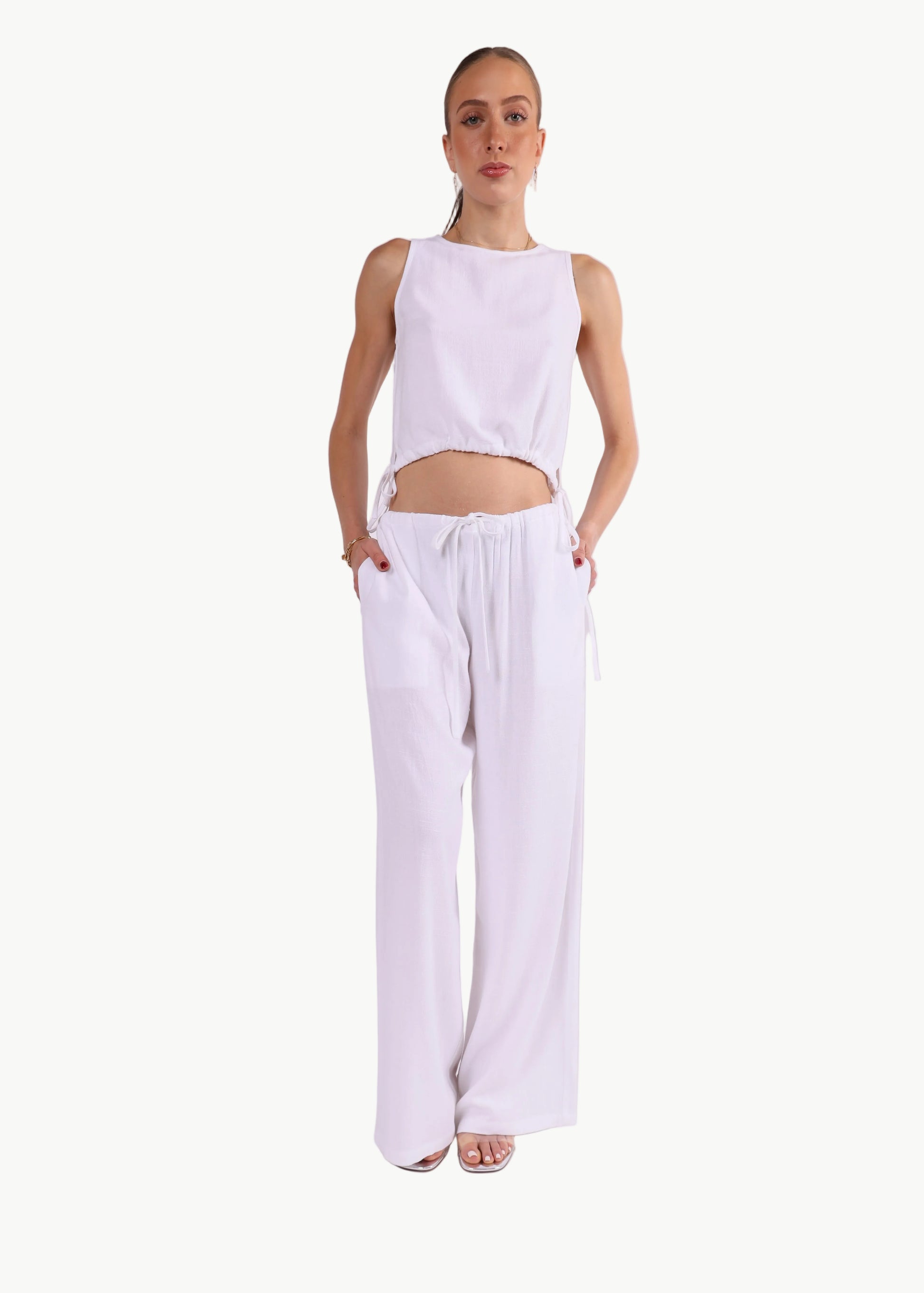 SERAPHINE WIDE-LEG PANTS