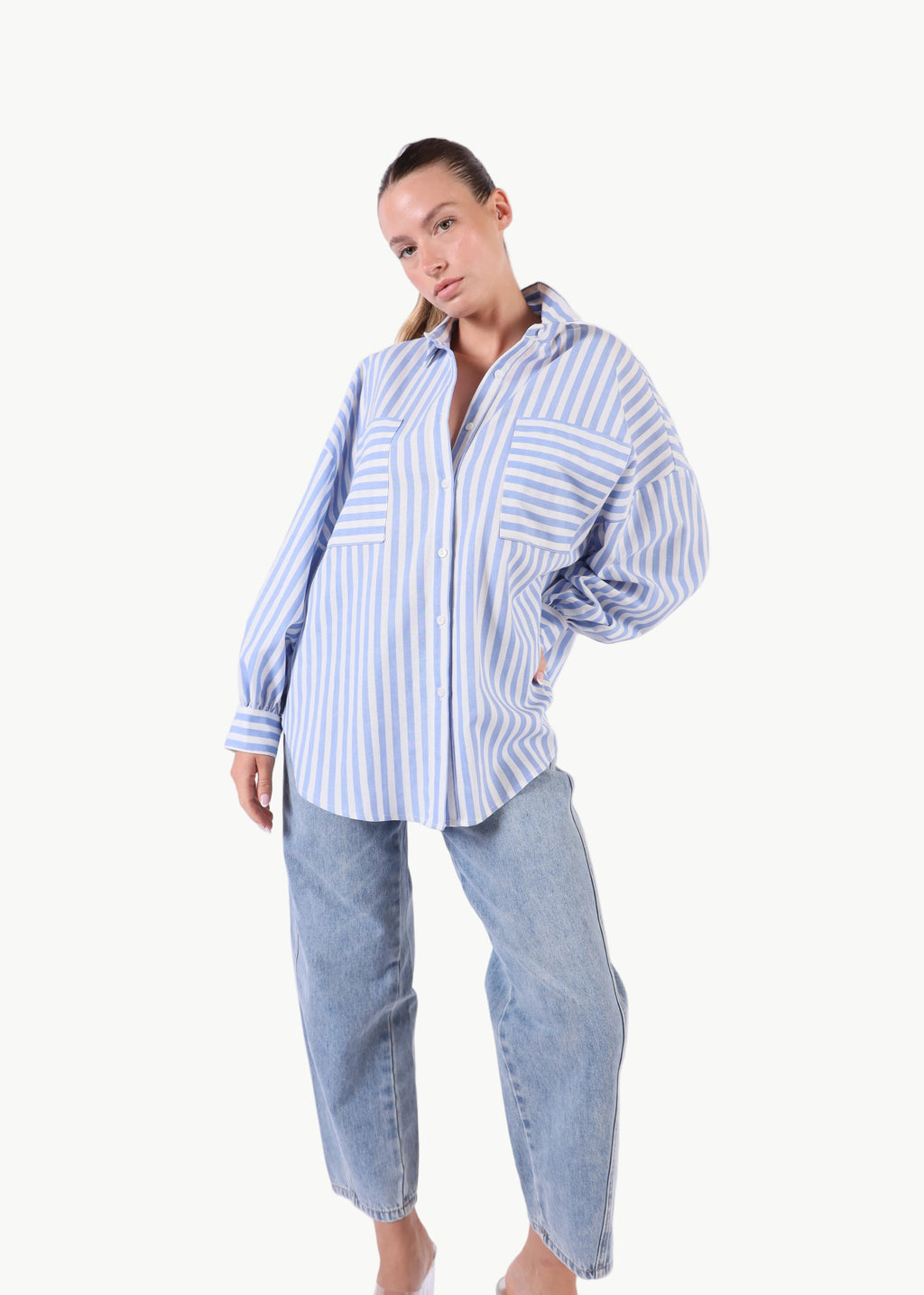 SOL OVERSIZED SHIRT - STRIPE La Libéré