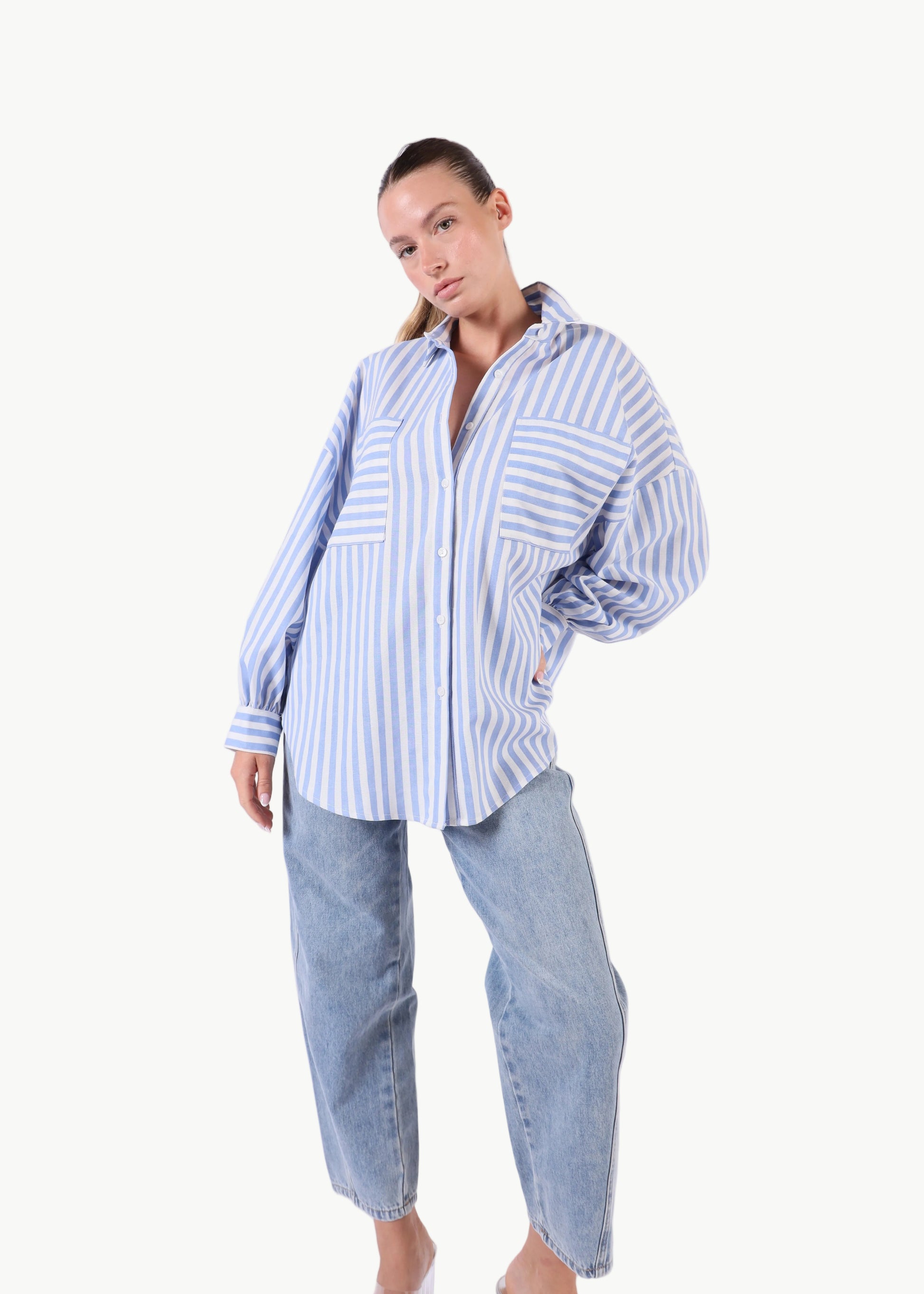 SOL OVERSIZED SHIRT - STRIPE La Libéré