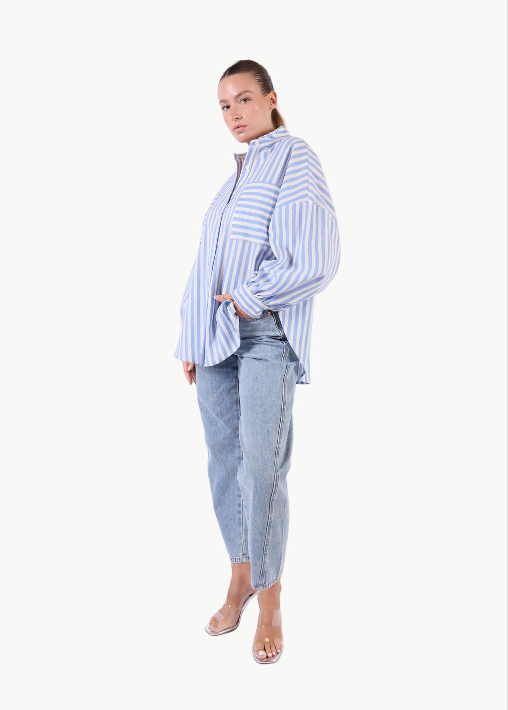 SOL OVERSIZED SHIRT - STRIPE La Libéré
