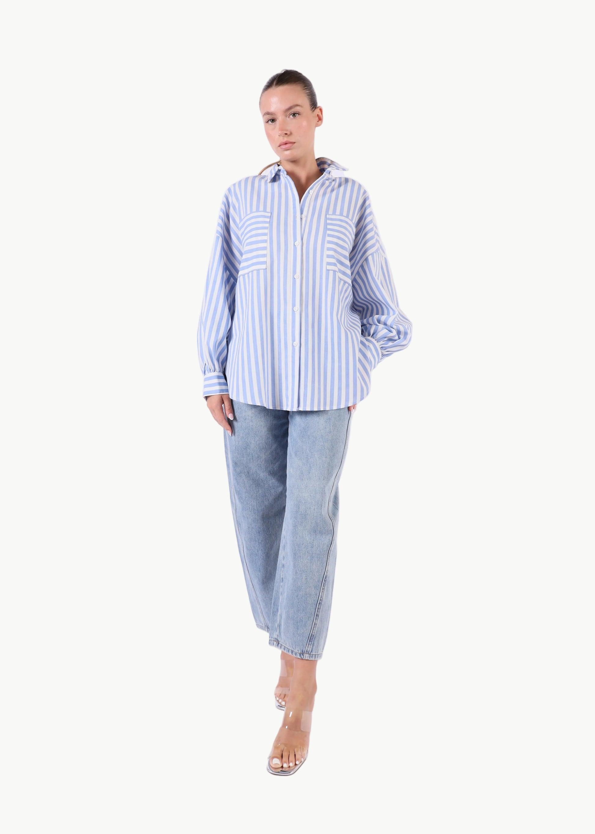 SOL OVERSIZED SHIRT - STRIPE La Libéré