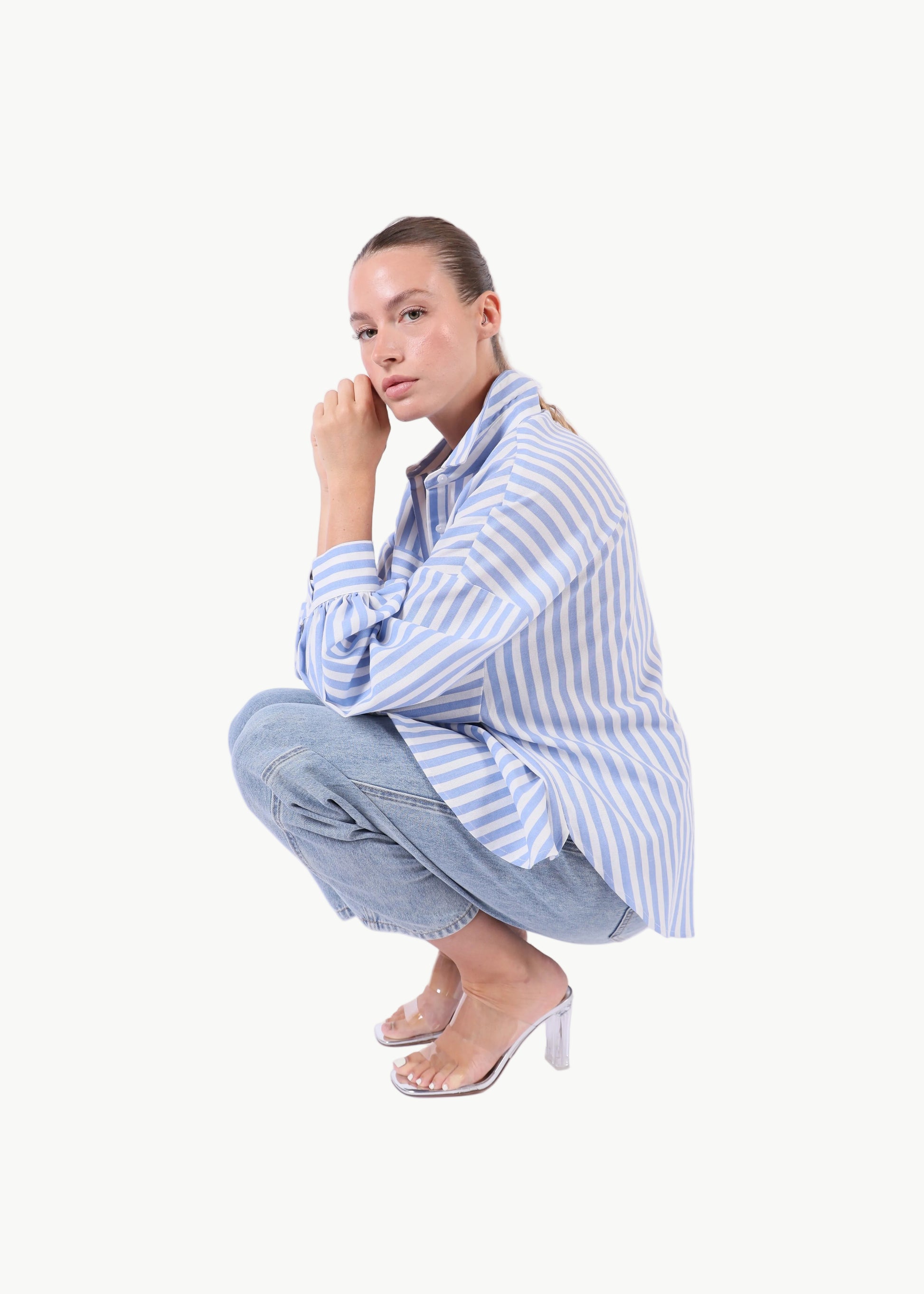 SOL OVERSIZED SHIRT - STRIPE La Libéré