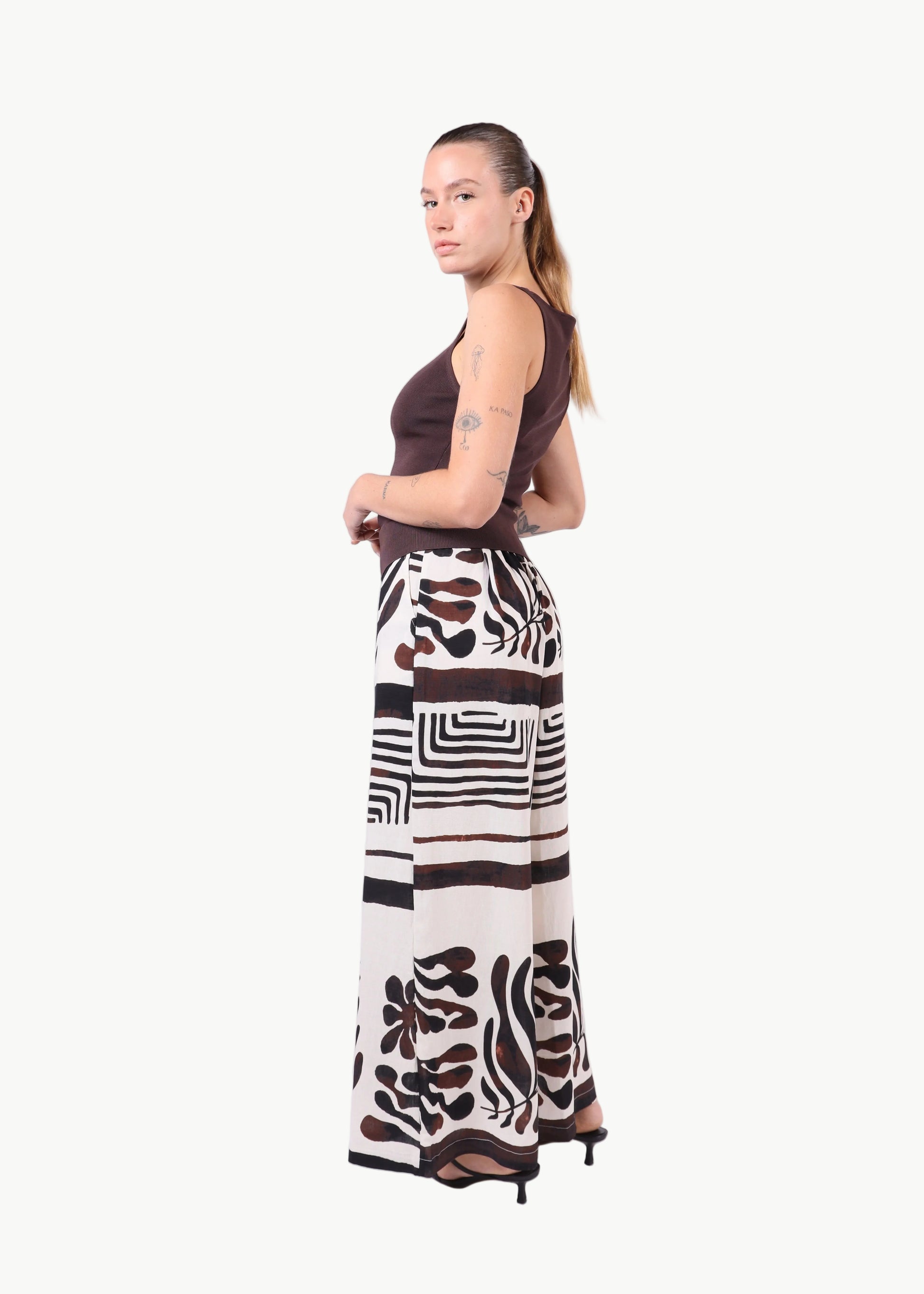 MODERN MUSE WIDE-LEG PANTS La Libéré