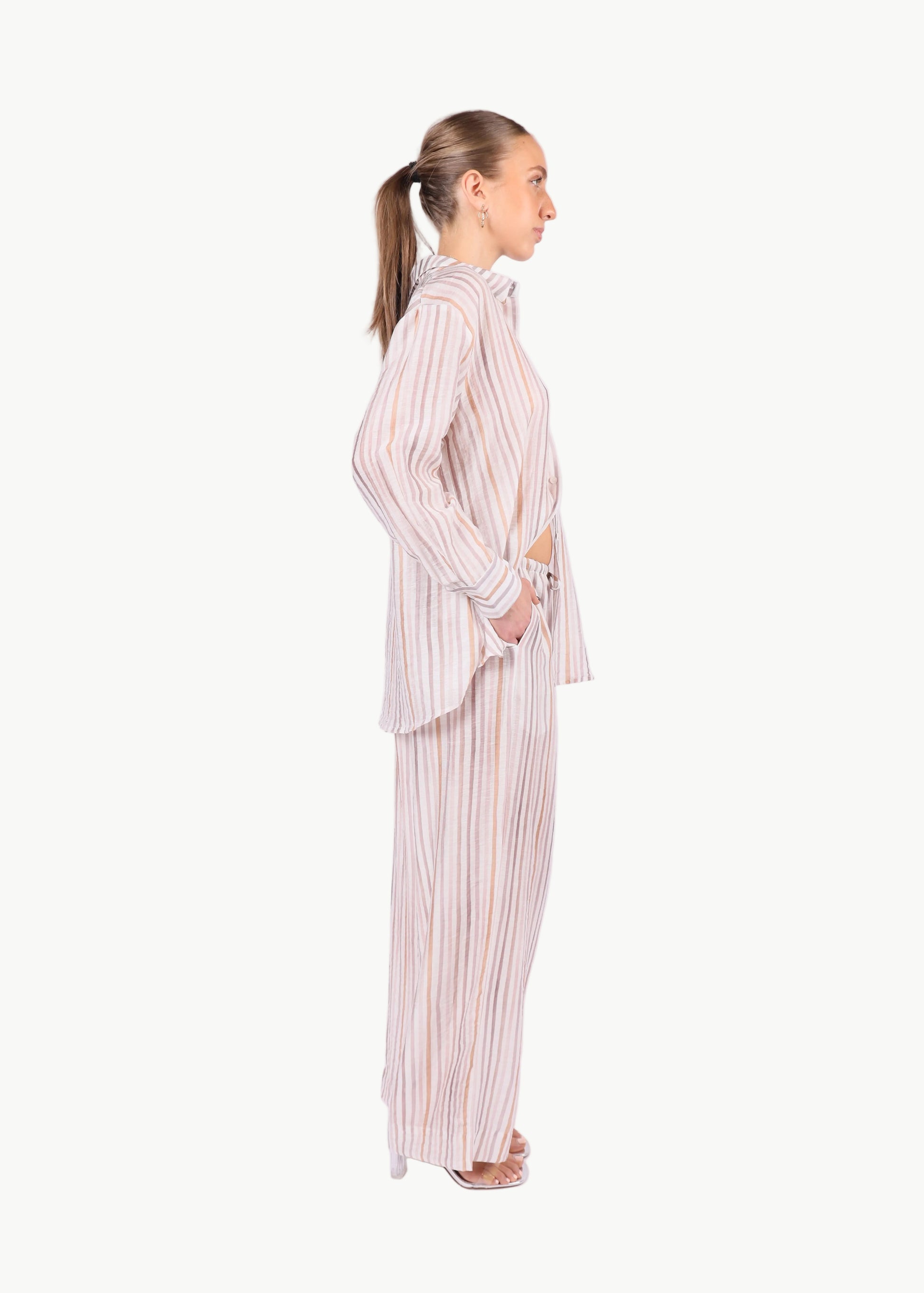 CELIA OVERSIZED STRIPE SHIRT La Libéré