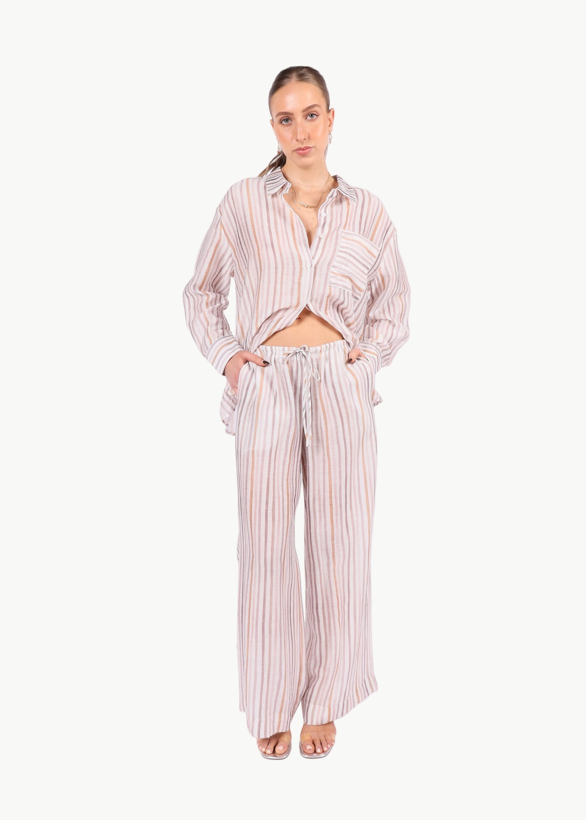 CELIA OVERSIZED STRIPE SHIRT La Libéré