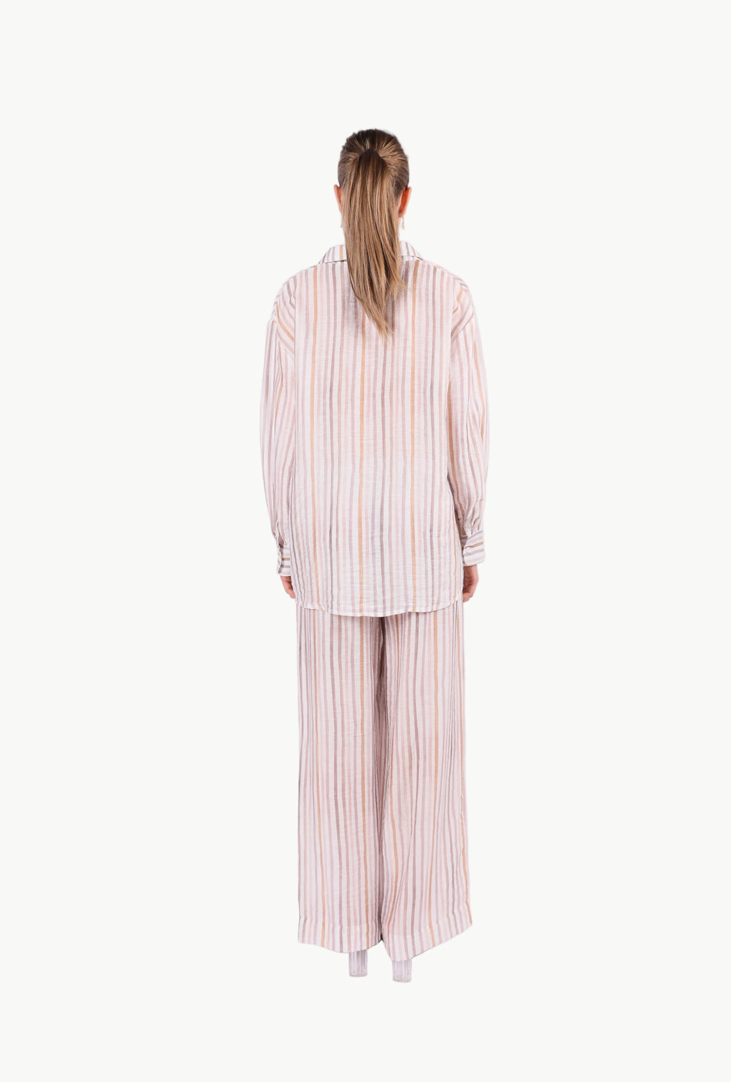 CELIA PULL-STRING STRIPE PANTS La Libéré