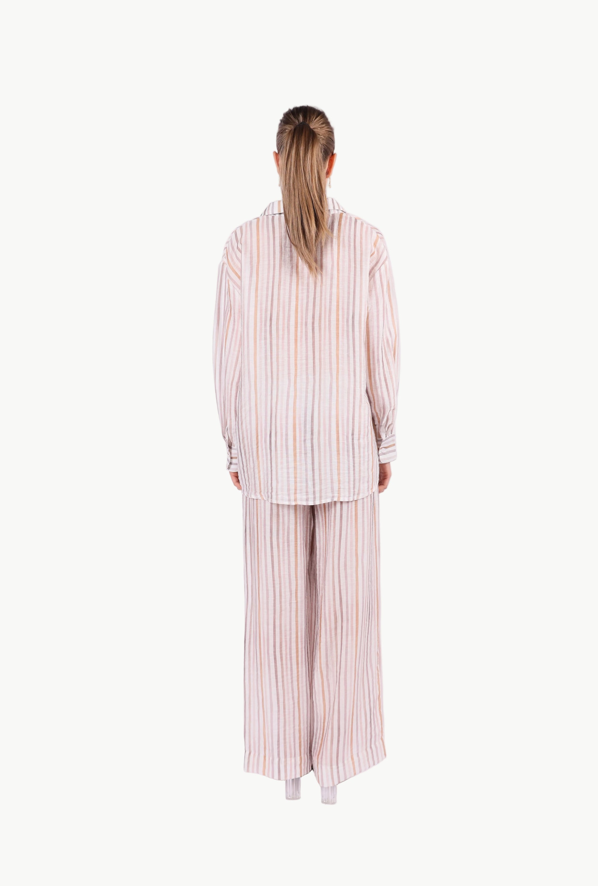 CELIA PULL-STRING STRIPE PANTS La Libéré