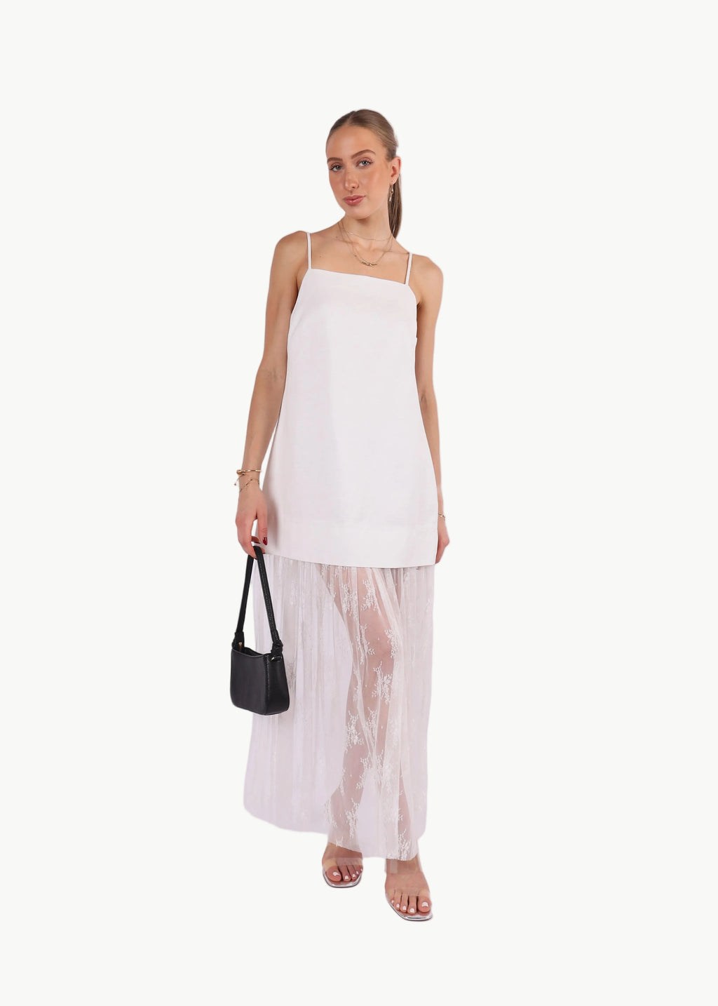 AMARA LINEN MIDI DRESS