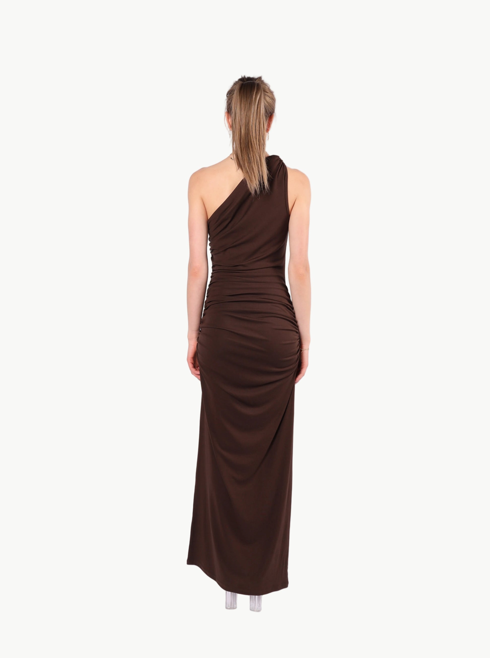VERA RUCHED MAXI DRESS La Libéré