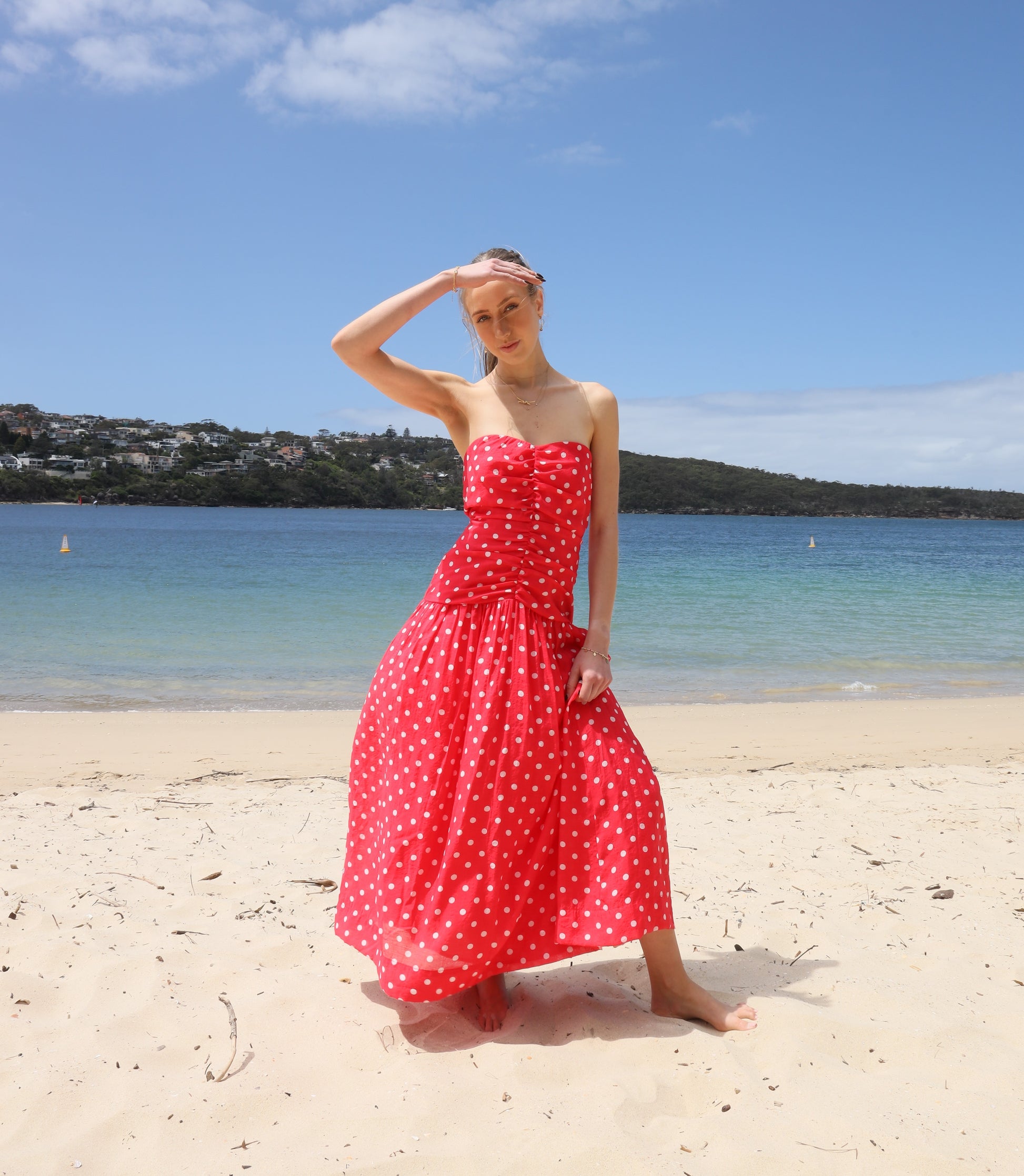 POLKA MUSE MIDI DRESS