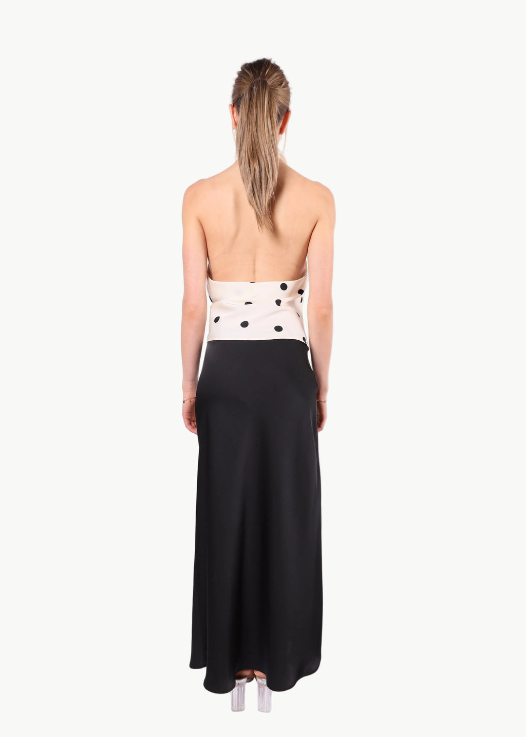 SATIN ALLURE MIDI SKIRT La Libéré