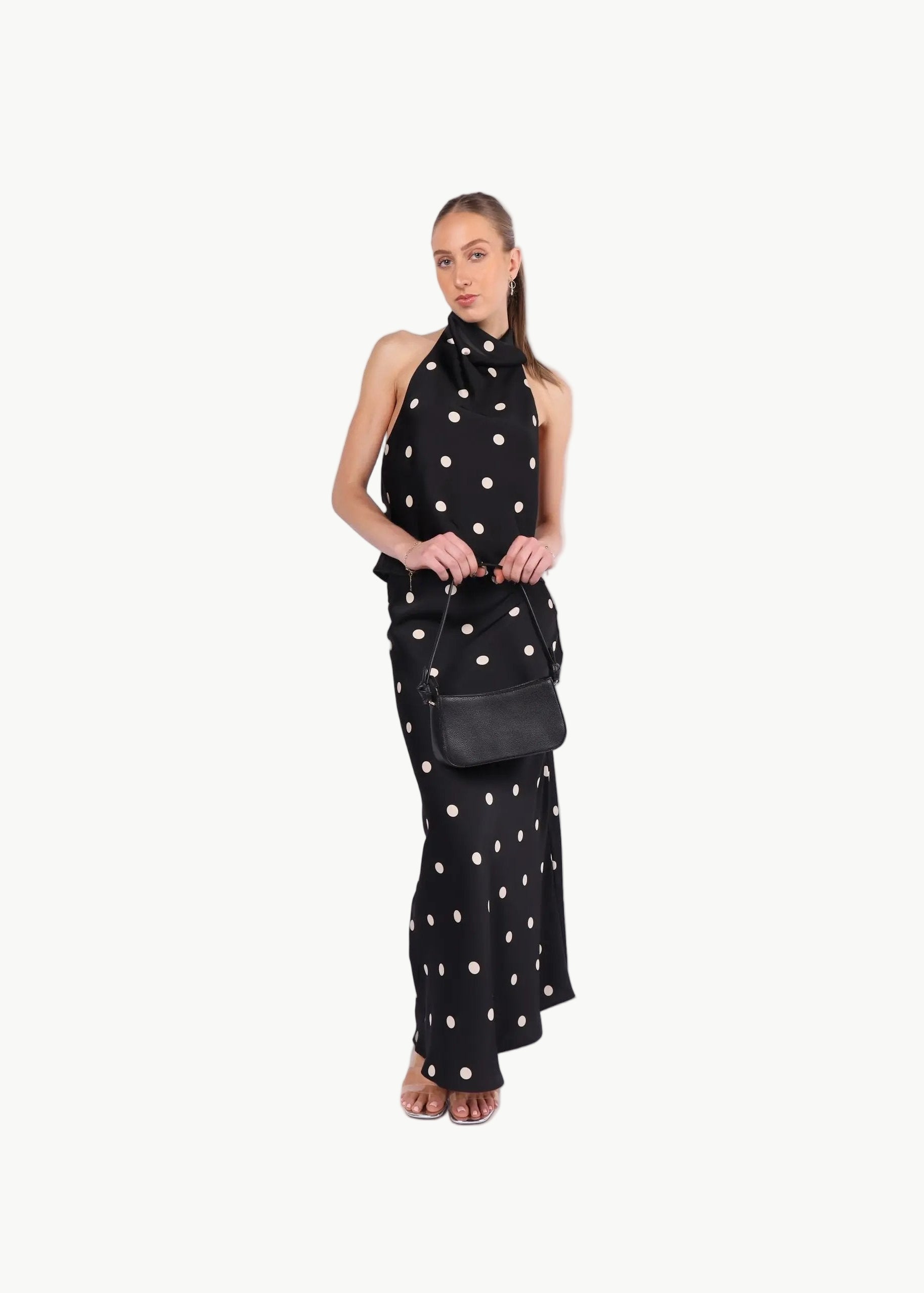 POLKA ALLURE MIDI SKIRT La Libéré