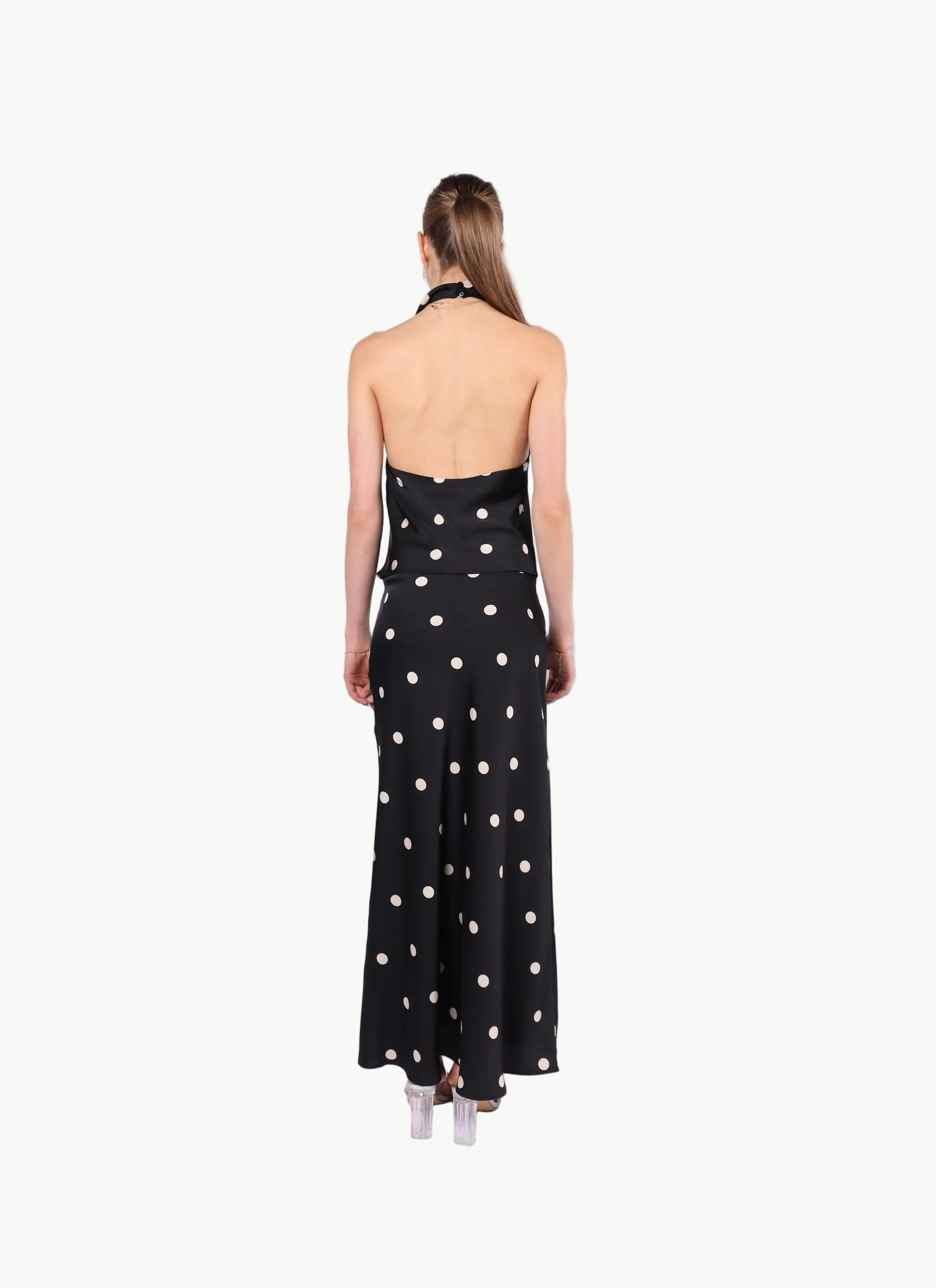 POLKA ALLURE MIDI SKIRT La Libéré