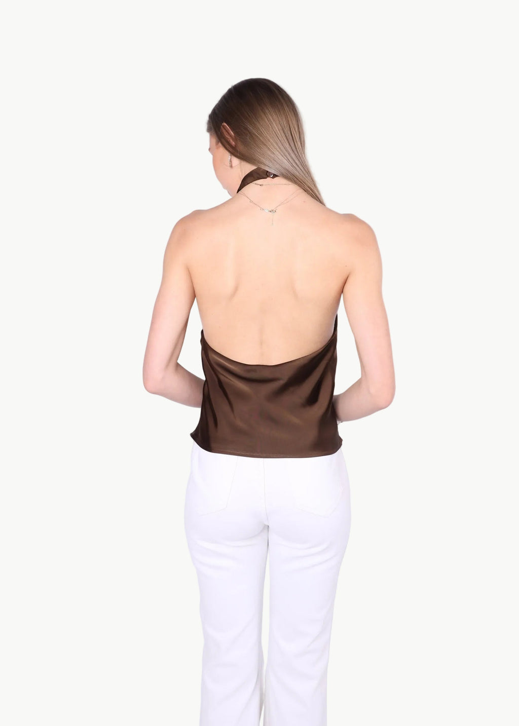 SATIN COWL NECK TOP (Copy) My Store