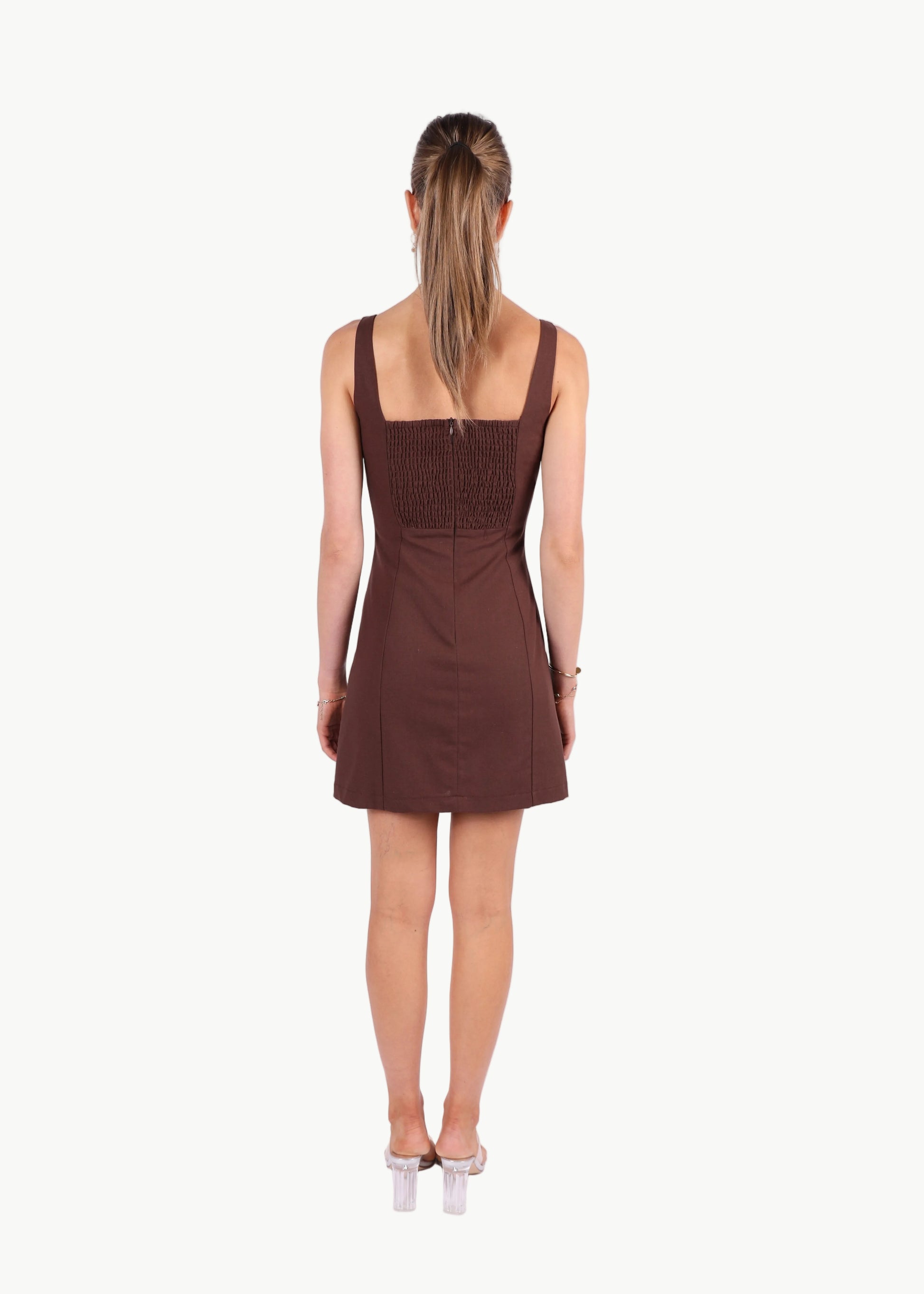 AMARA LINEN MIDI DRESS La Libéré