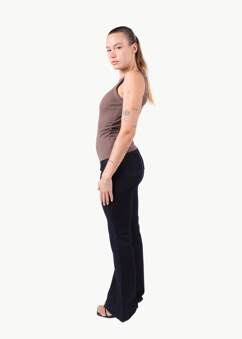 RIBBED VEST TOP La Libéré