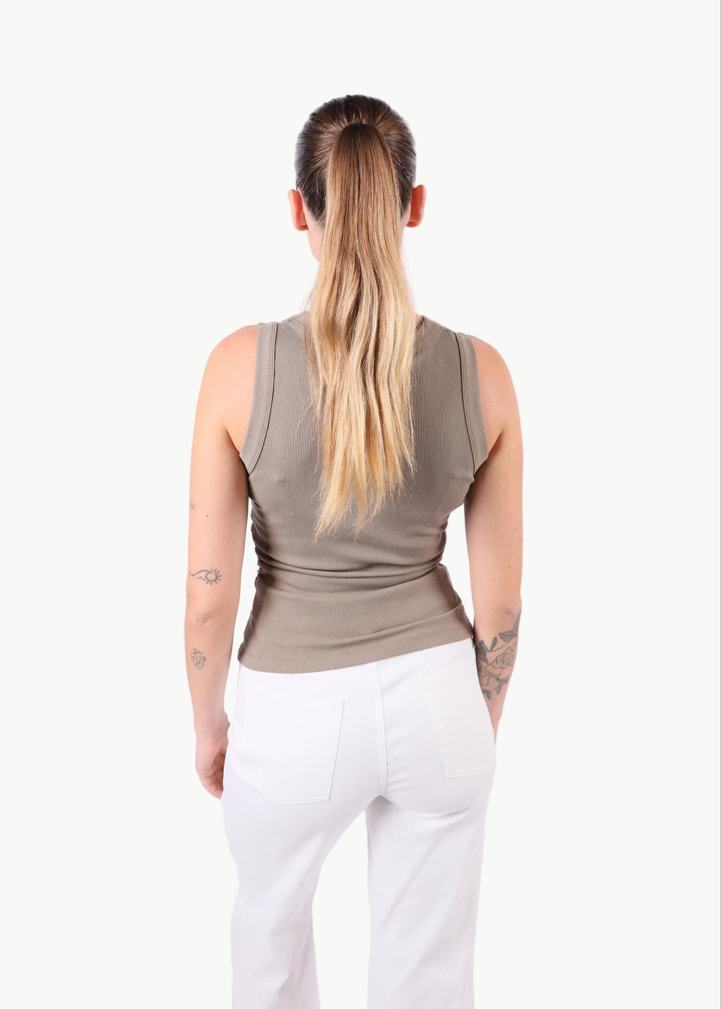 MIRELLE RUCHED RIBBED VEST (Copy) La Libéré