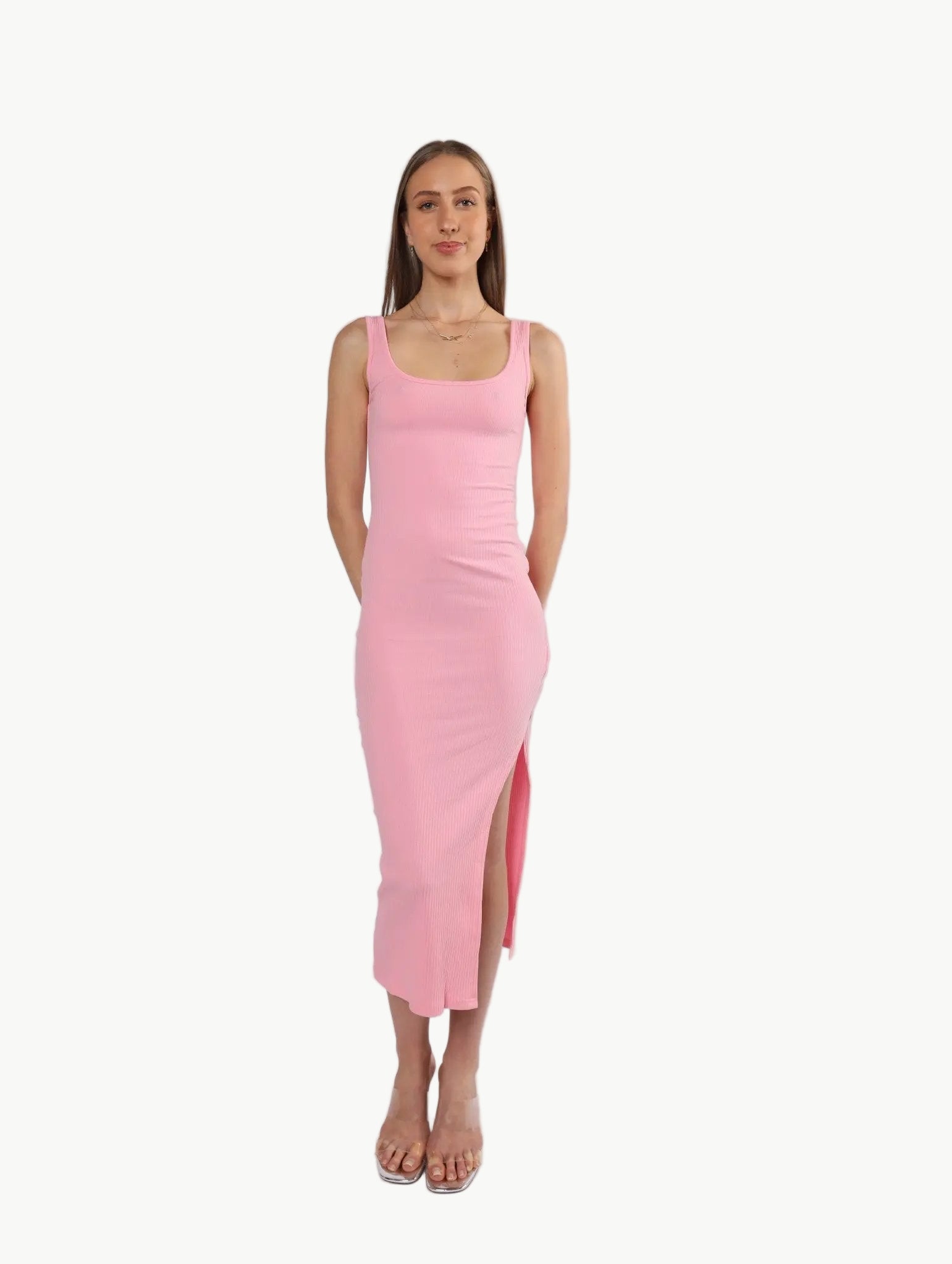 Ribbed Midi Dress My Store